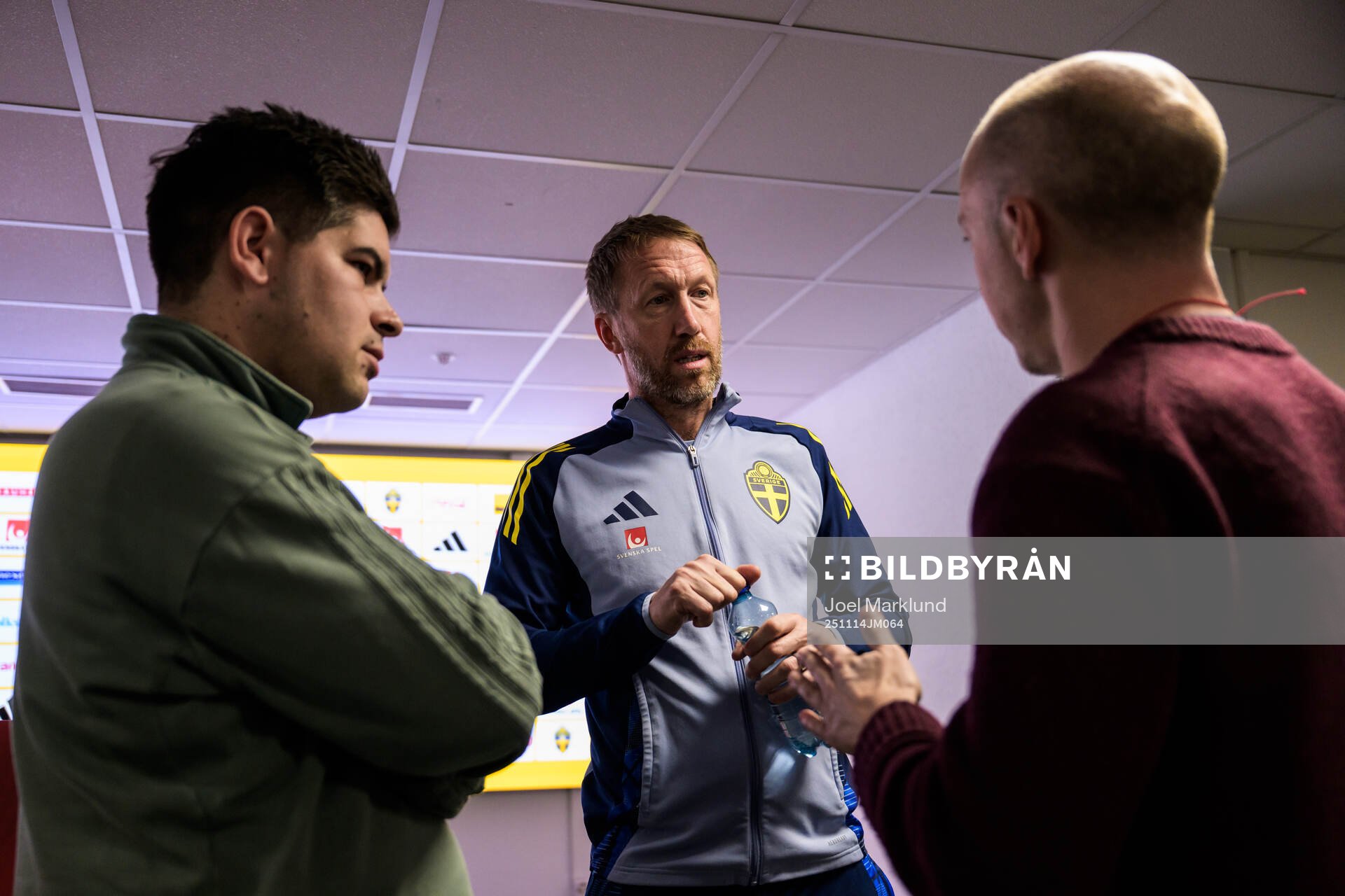 Head coach Graham Potter of the Swedish national football