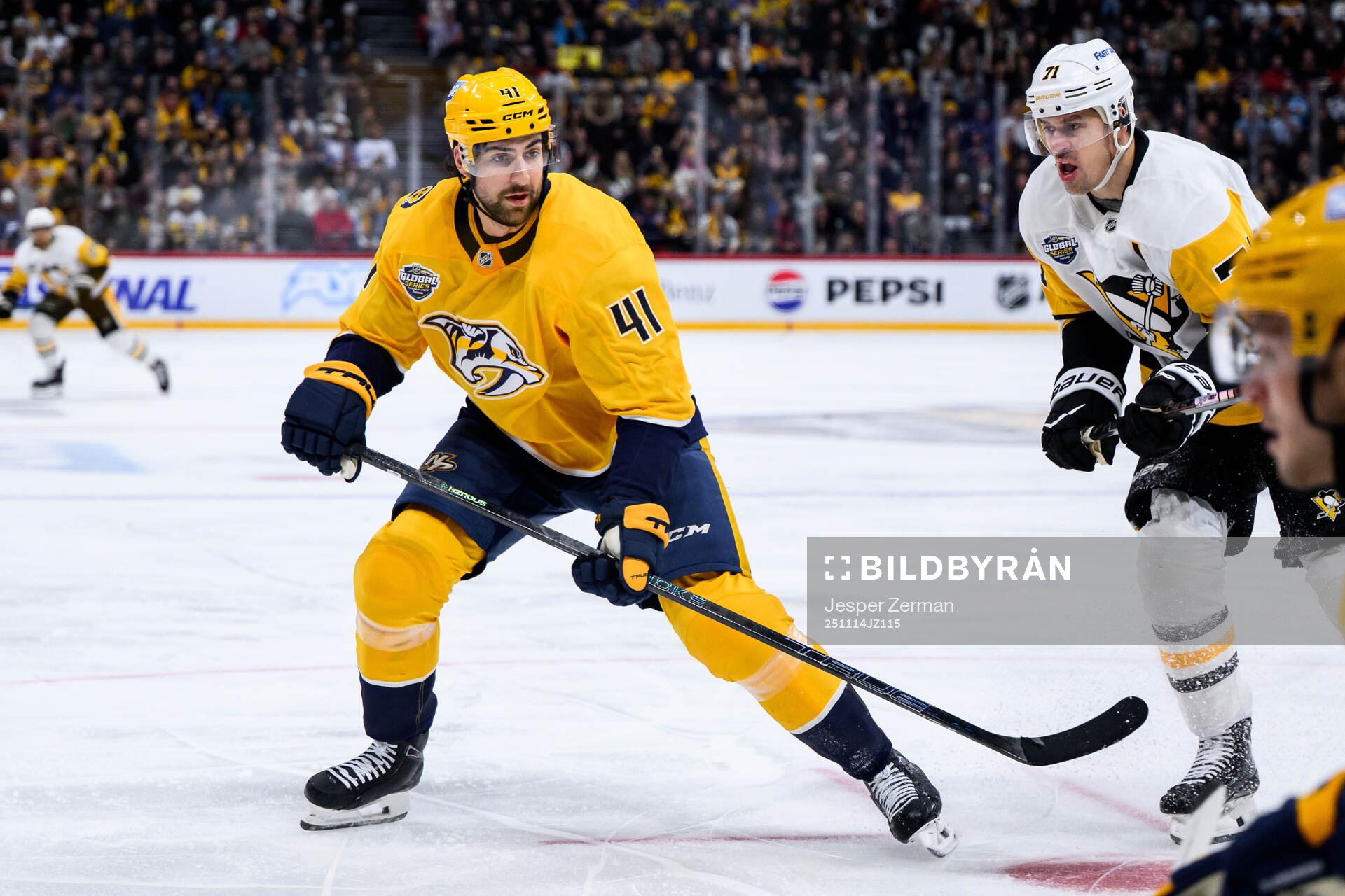 Nicolas Hague of Nashville Predators