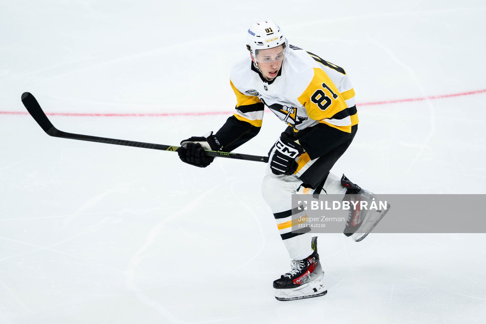 Ben Kindel of Pittsburgh Penguins