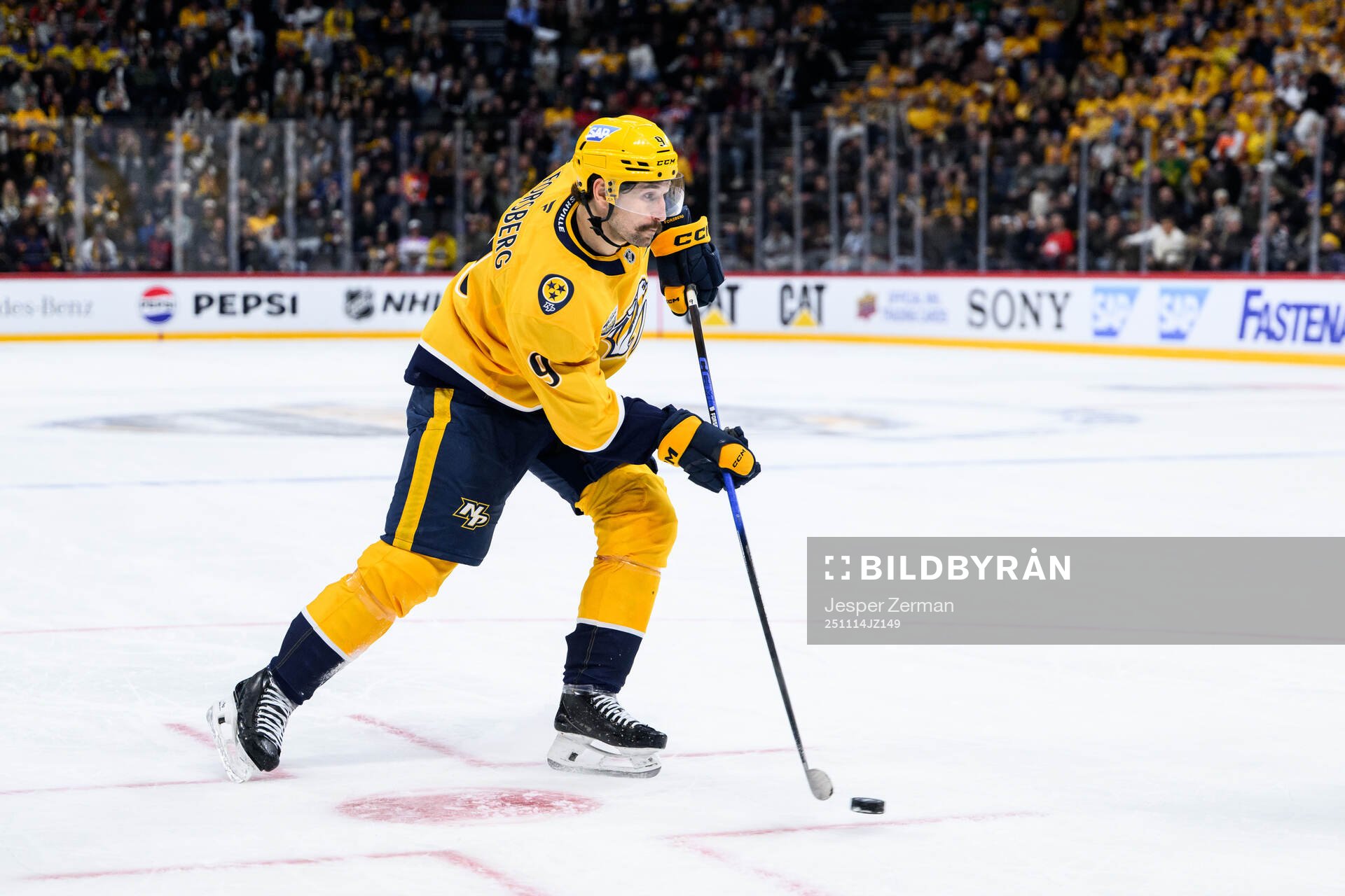 Filip Forsberg of Nashville Predators