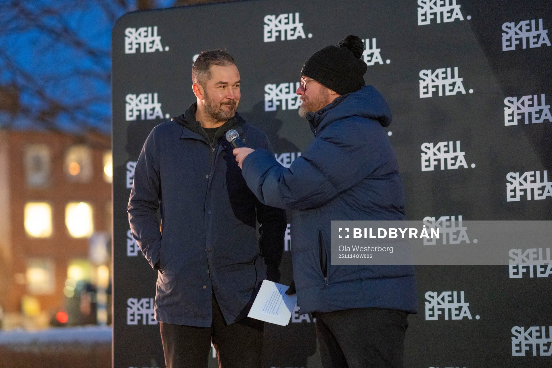 Skellefteås Jimmie Ericsson och Skellefteå Kommuns David