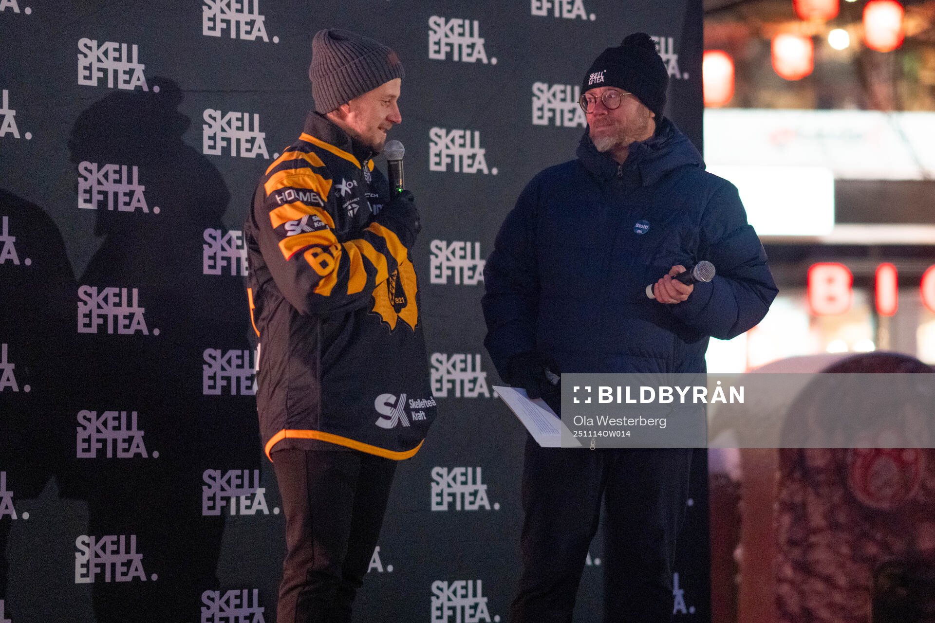 Skellefteås Jonathan Pudas och Skellefteå Kommuns David