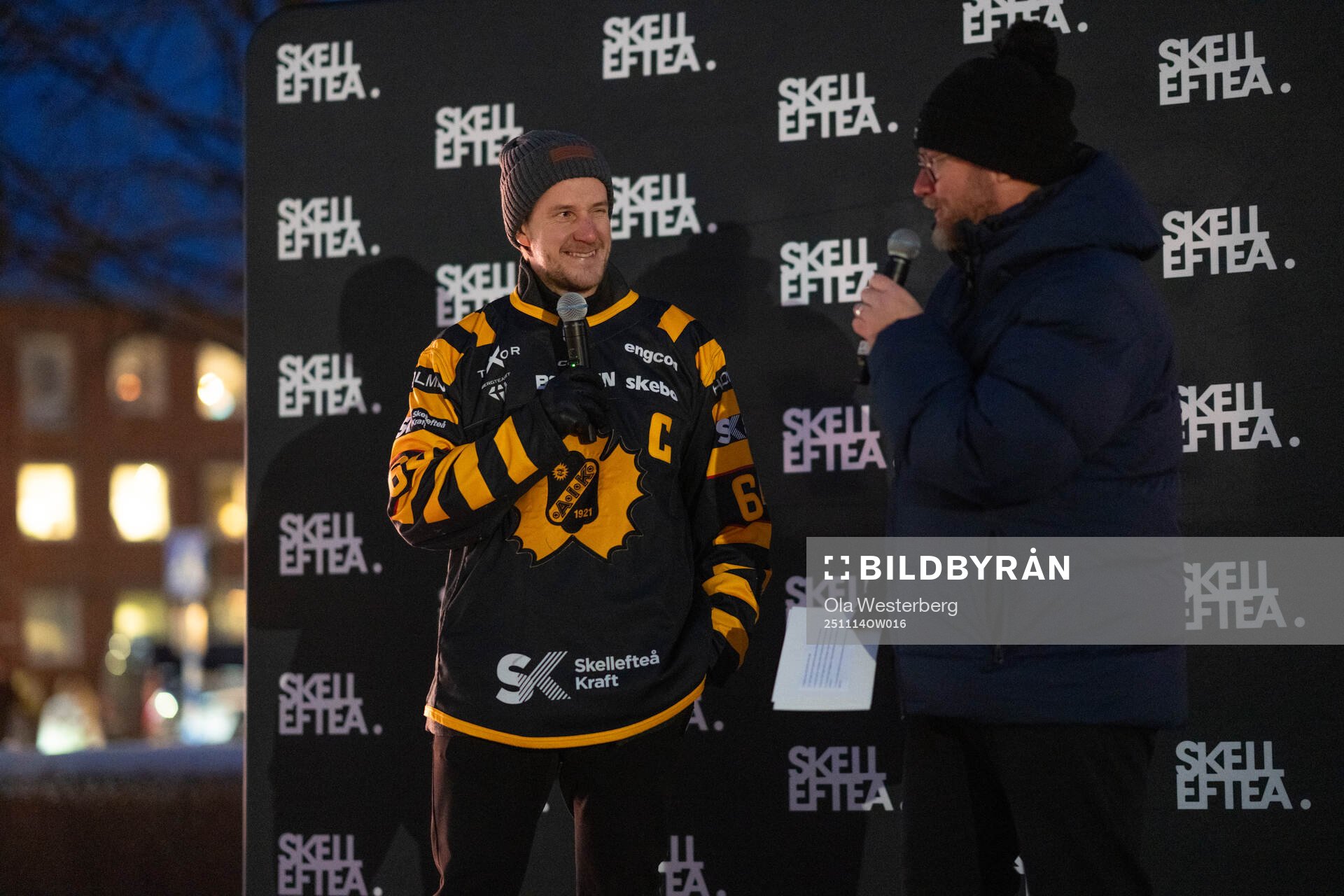 Skellefteås Jonathan Pudas och Skellefteå Kommuns David