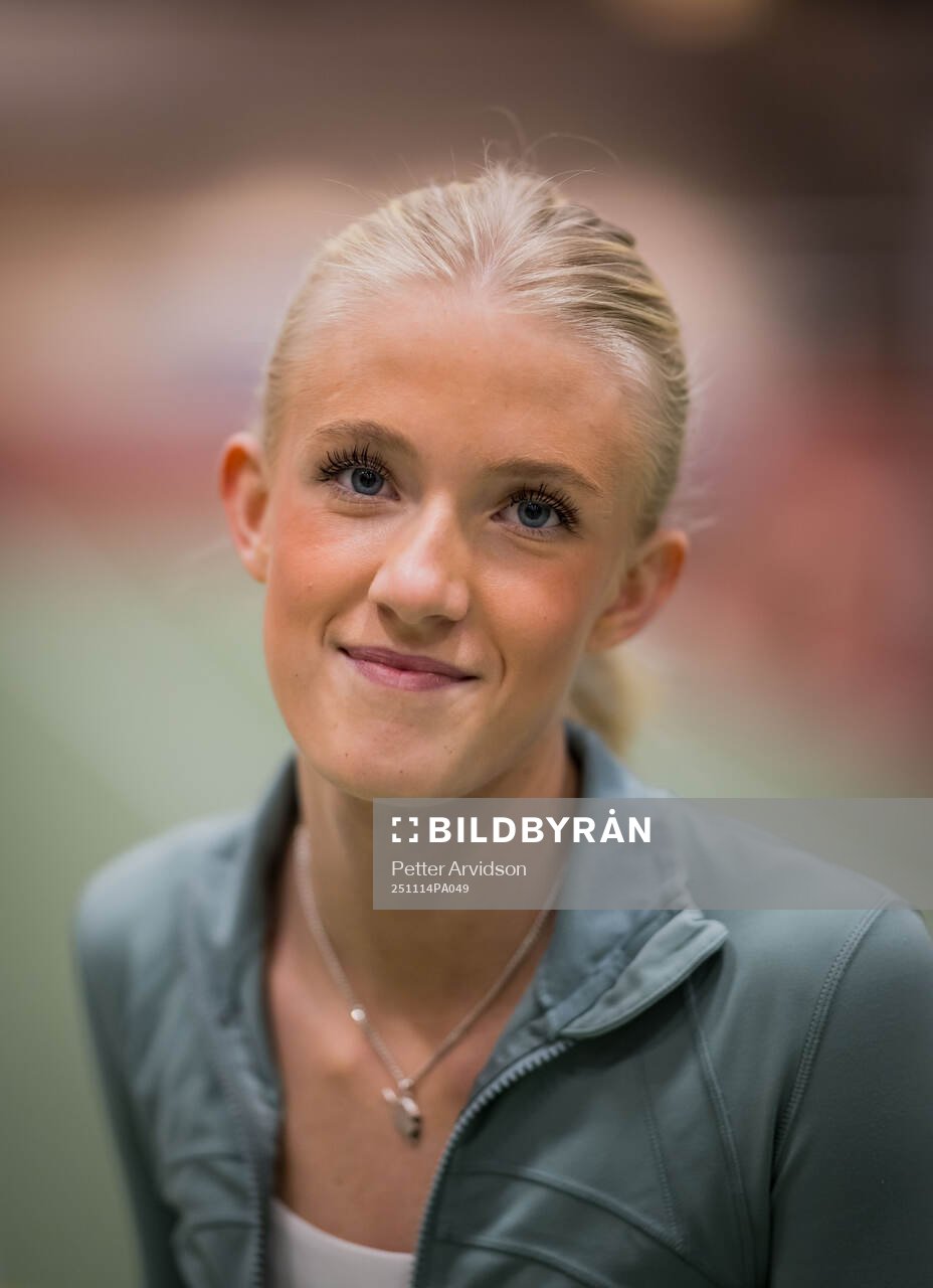 Friidrottande Ebba Elm