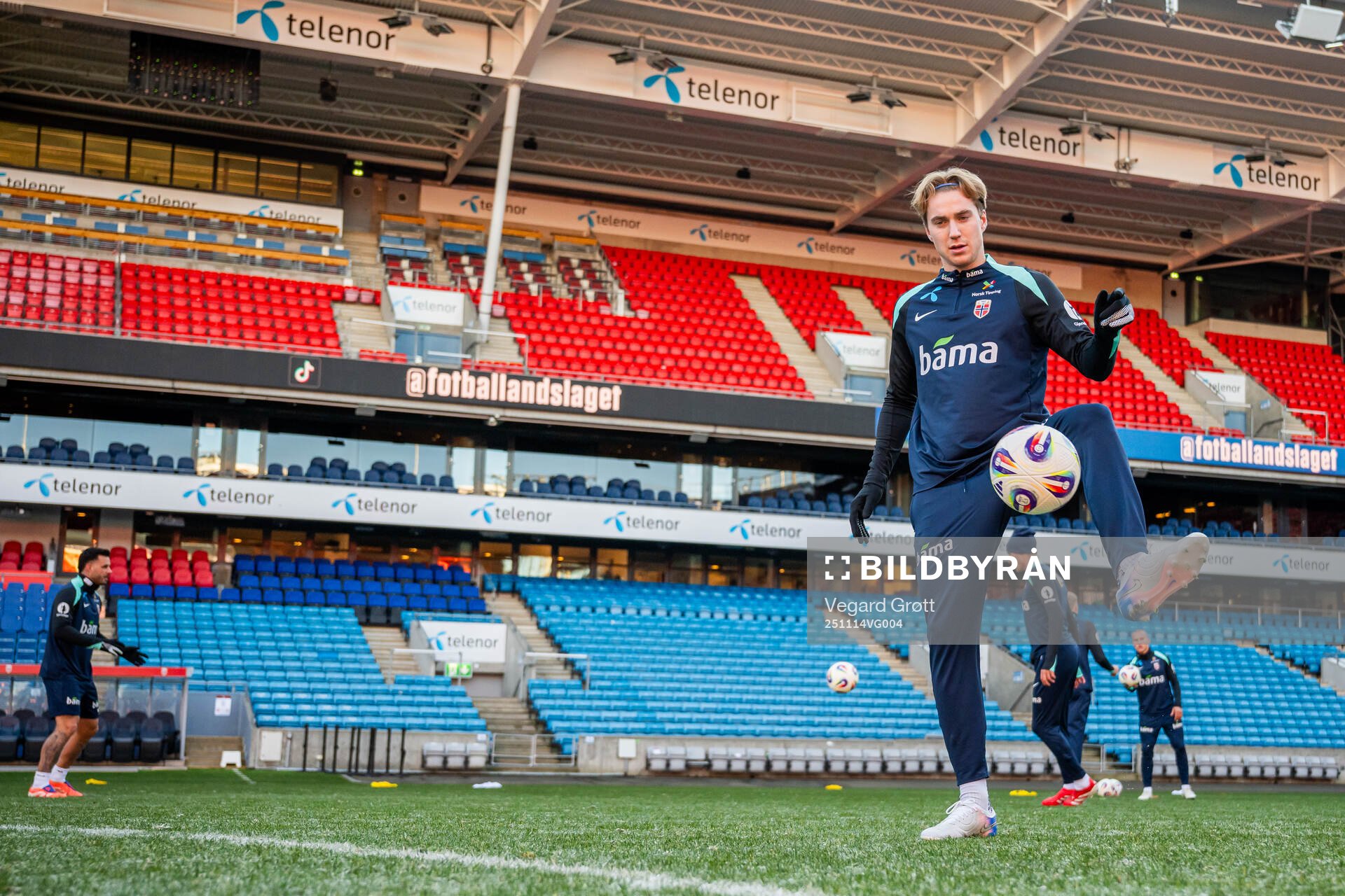 Kristian Thorstvedt of the Norwegian national football team