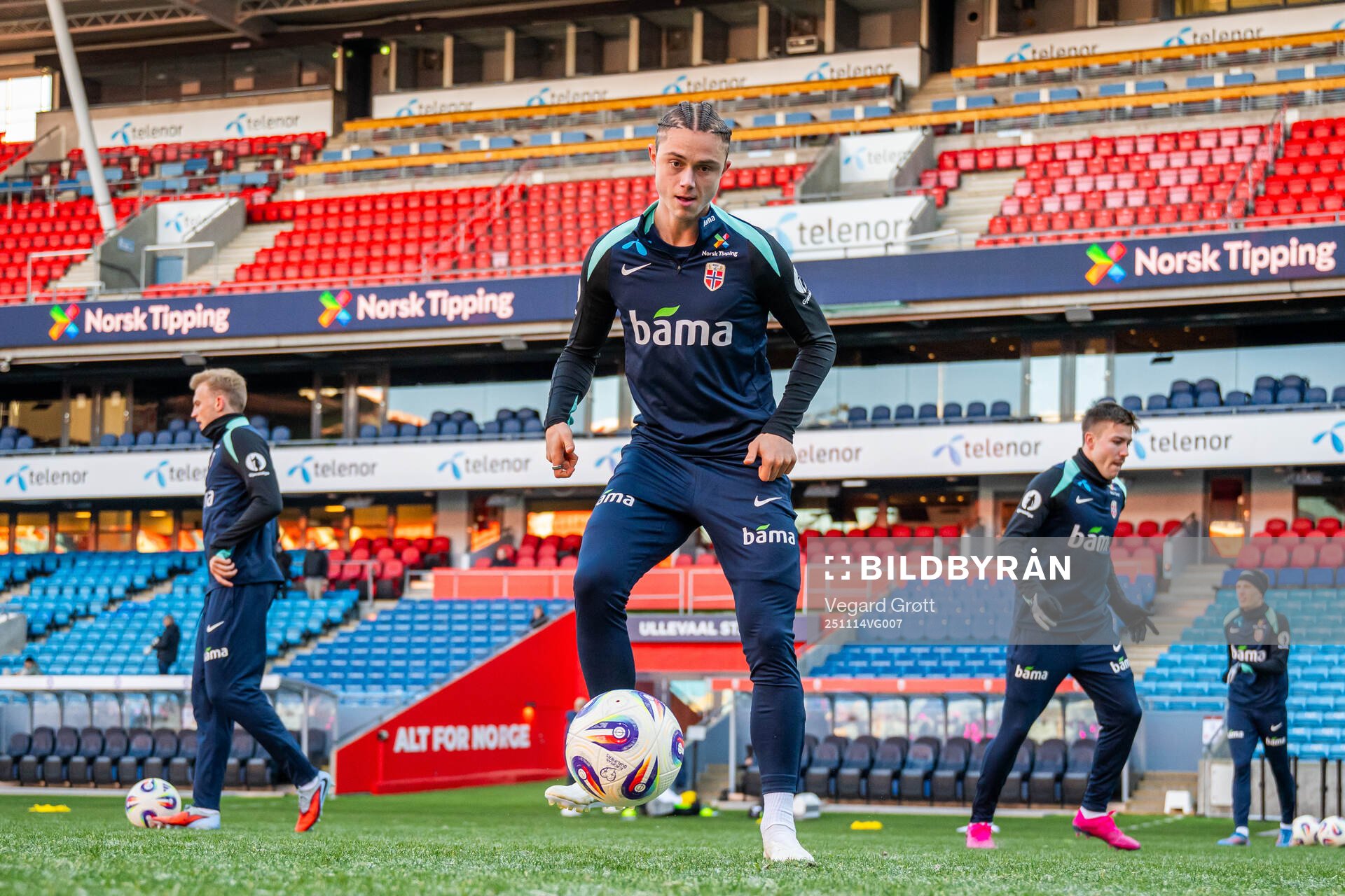 Thelo Aasgaard of the Norwegian national football team