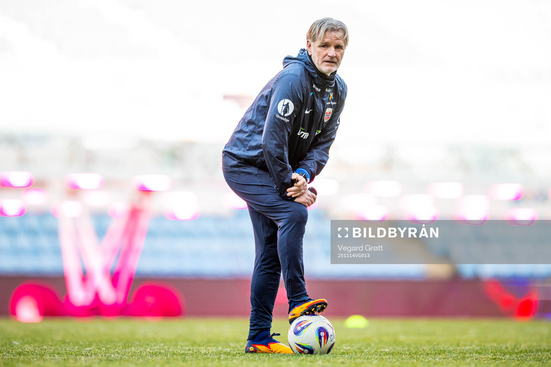 Kent Bergersen, assistant coach of the Norwegian national