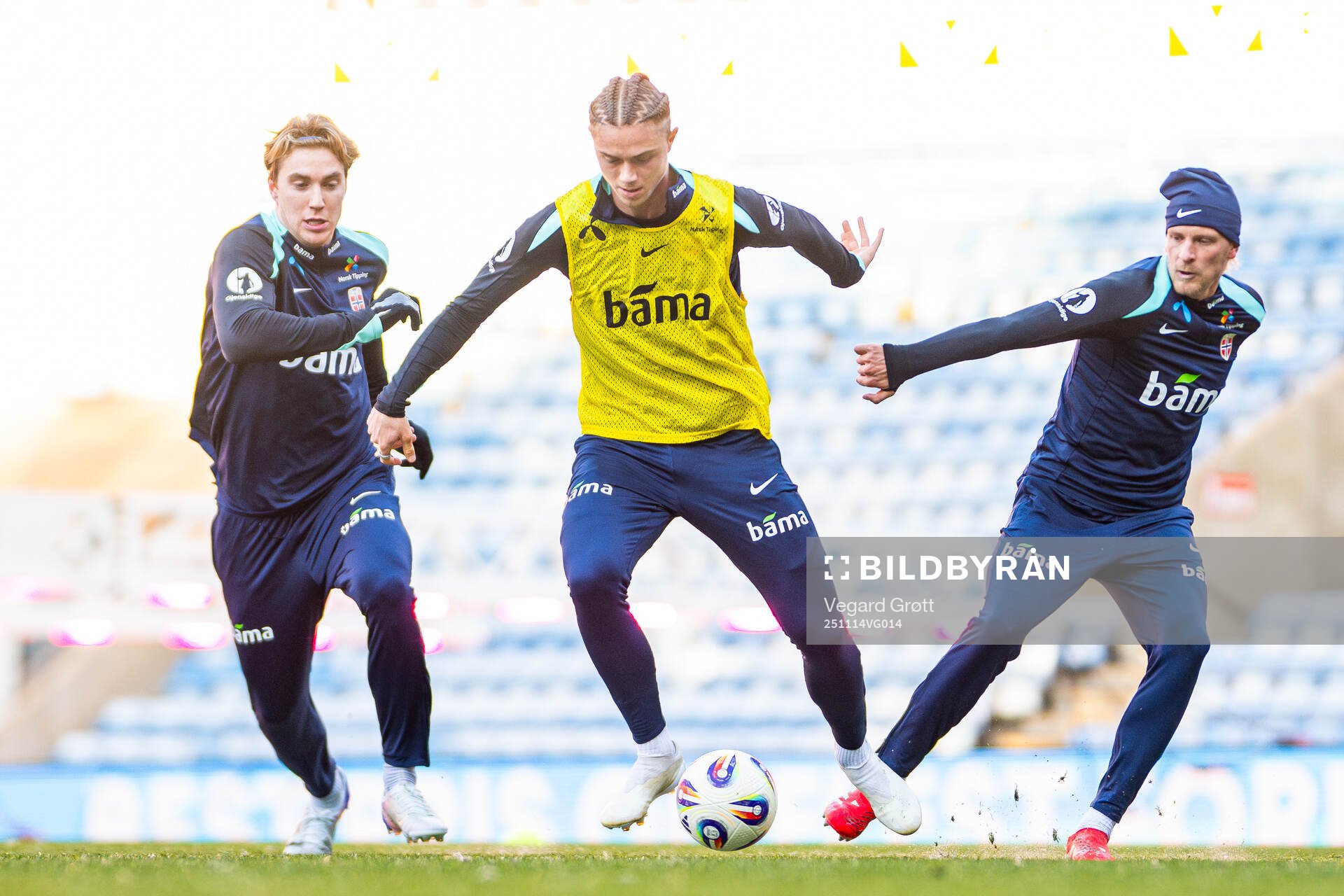 Kristian Thorstvedt, Thelo Aasgaard and Morten Thorsby of