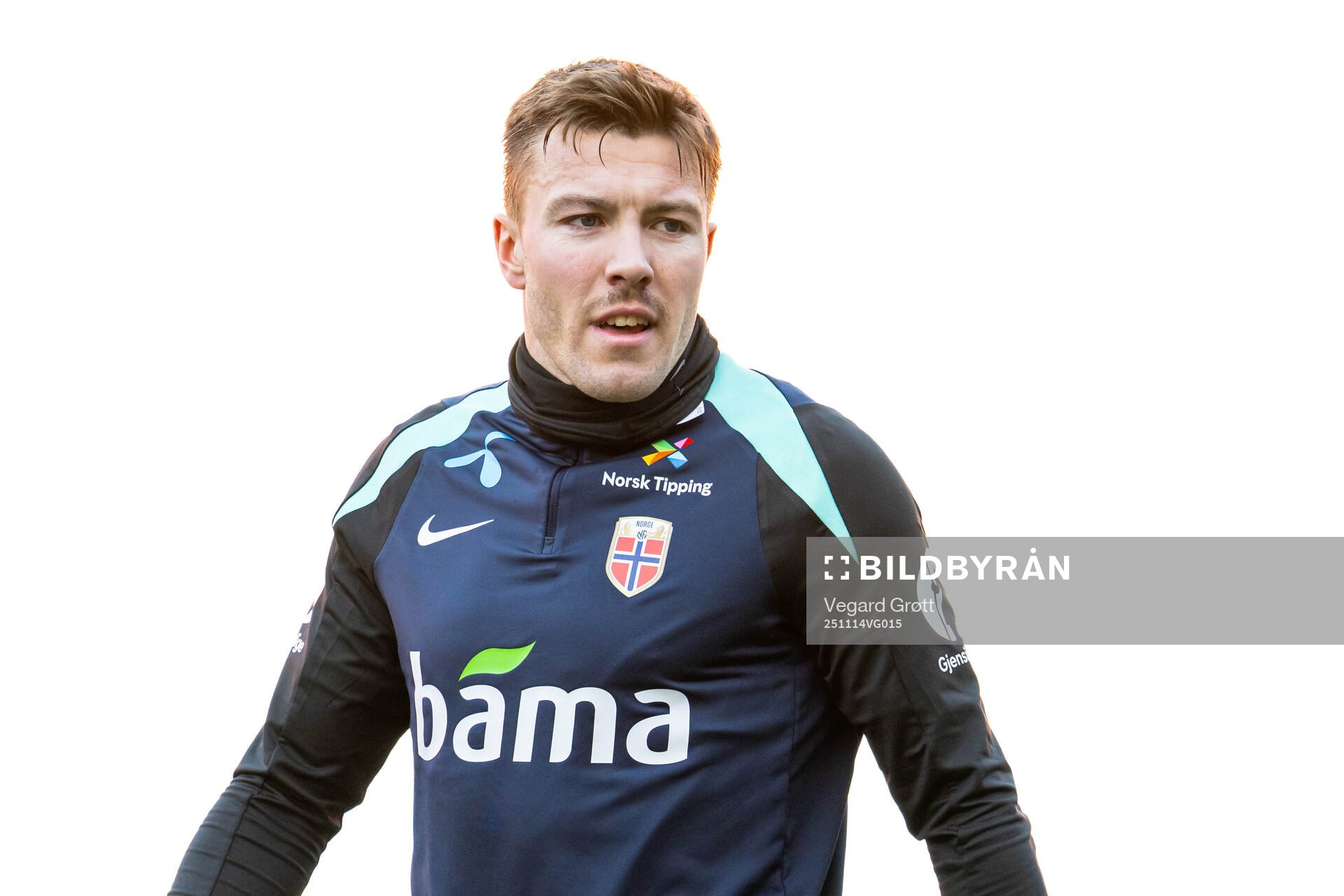 Fredrik André Bjørkan of the Norwegian national football