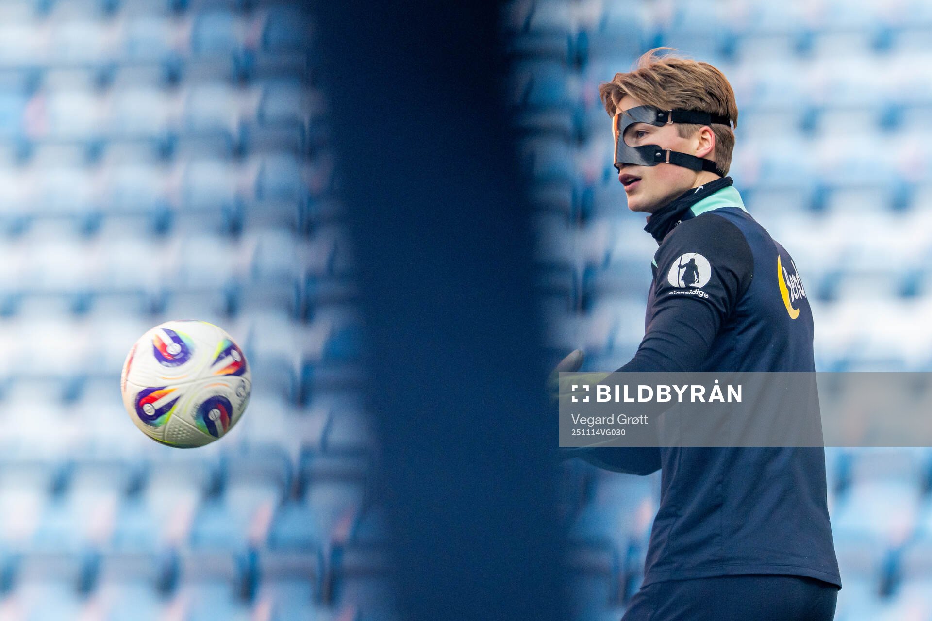 Goalkeeper Sander Tangvik of the Norwegian national