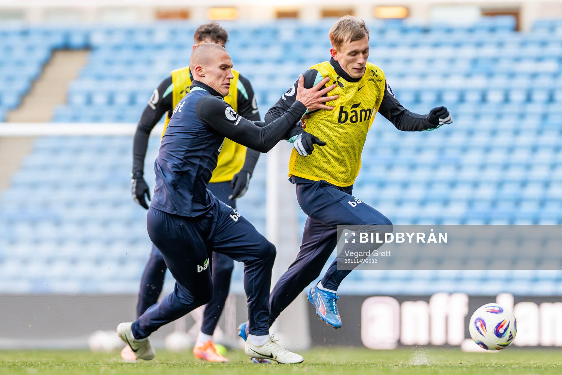 Leo Østigård and Marcus Holmgren Pedersen of the