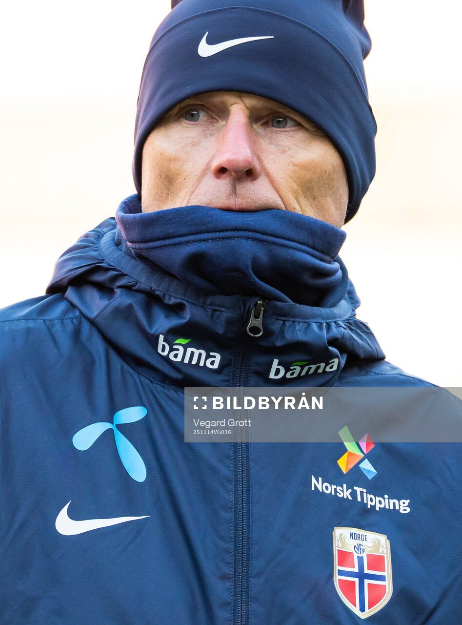 Ståle Solbakken, head coach of the Norwegian national