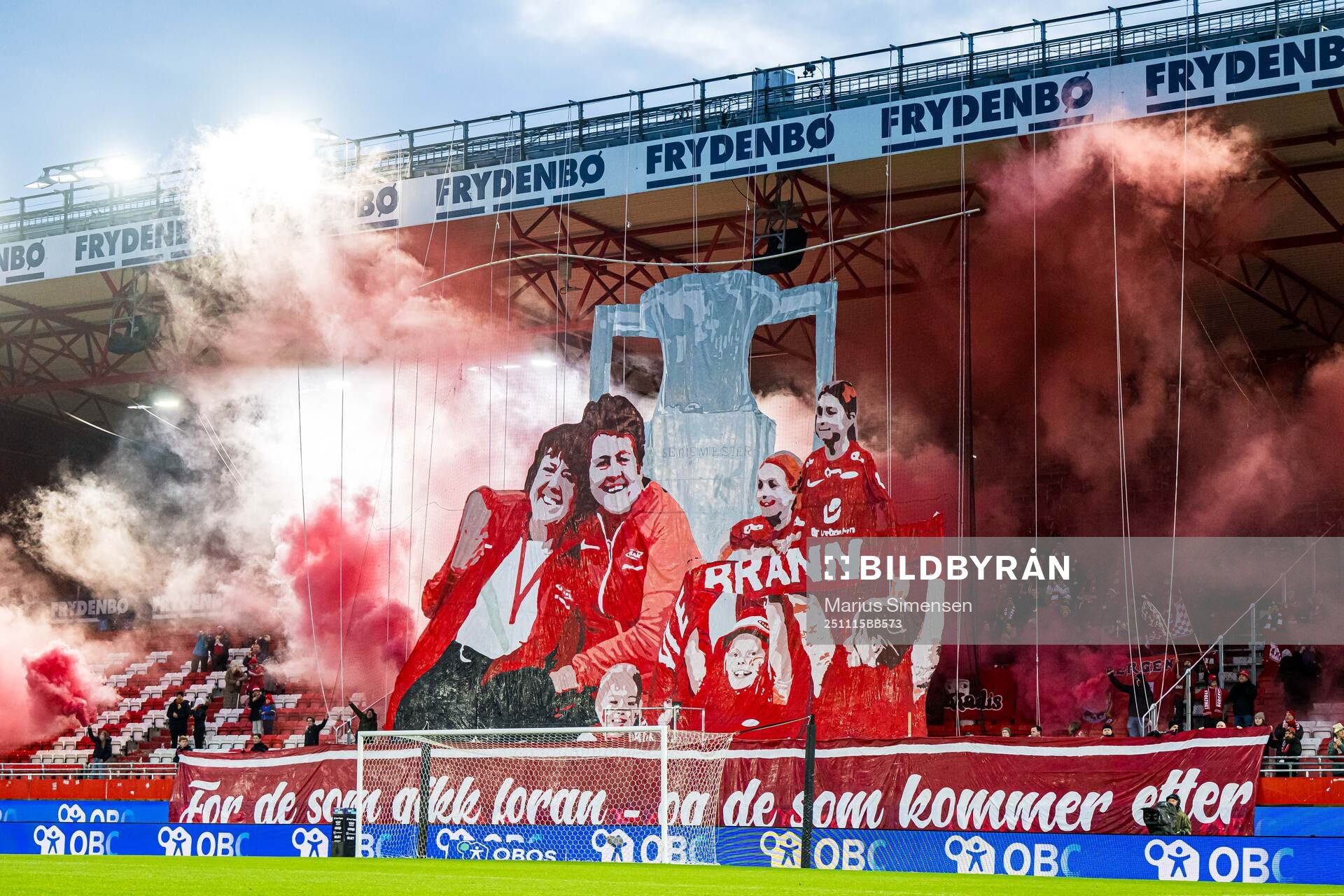 Spectators in the stands