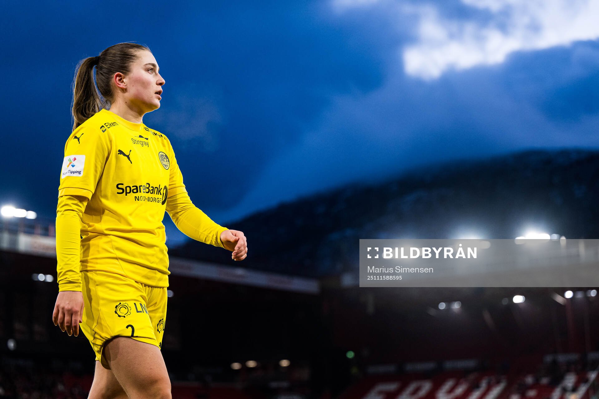 Amie Sannes of Bodø/Glimt looks dejected