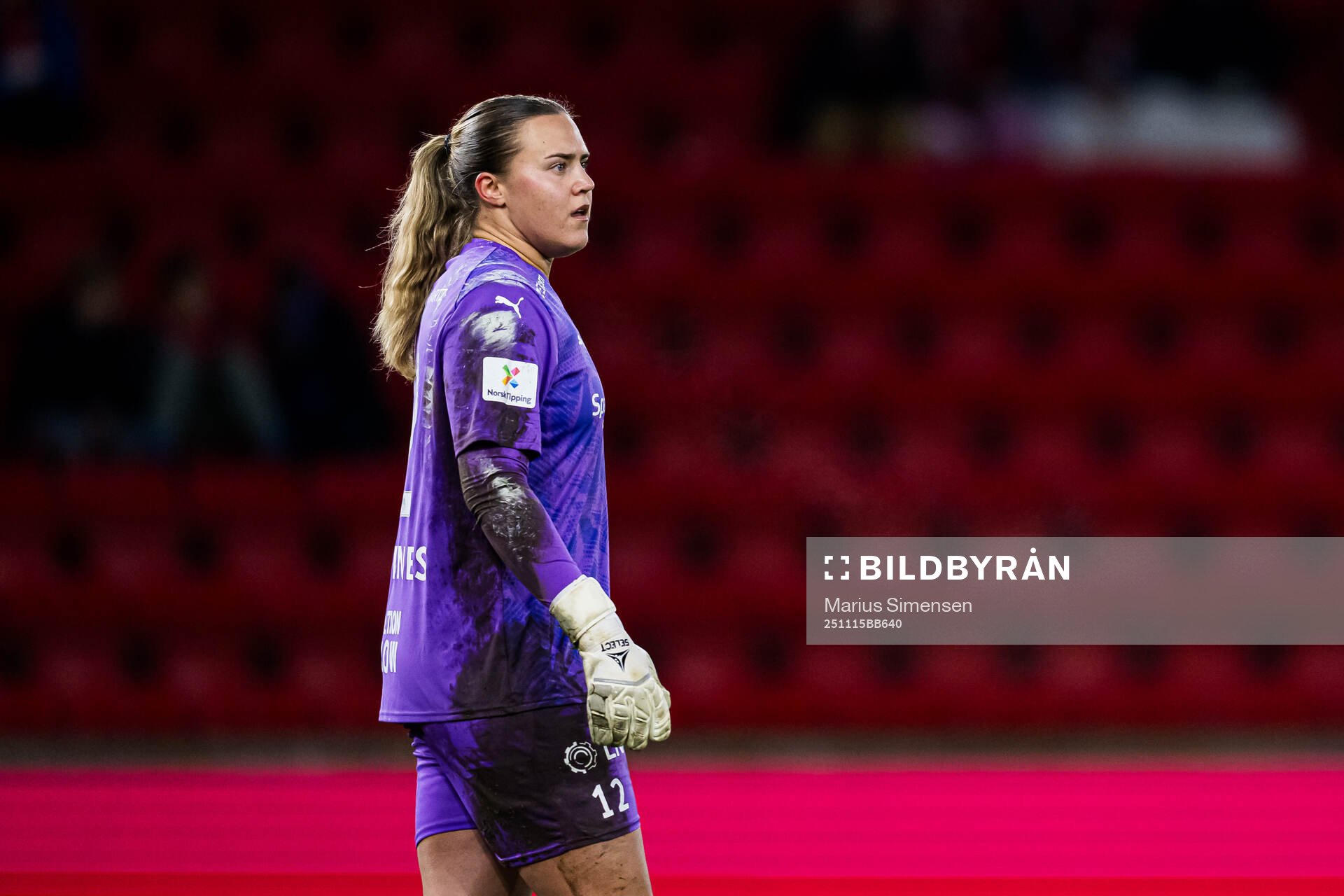 Goalkeeper Marie Aspenes of Bodø/Glimt