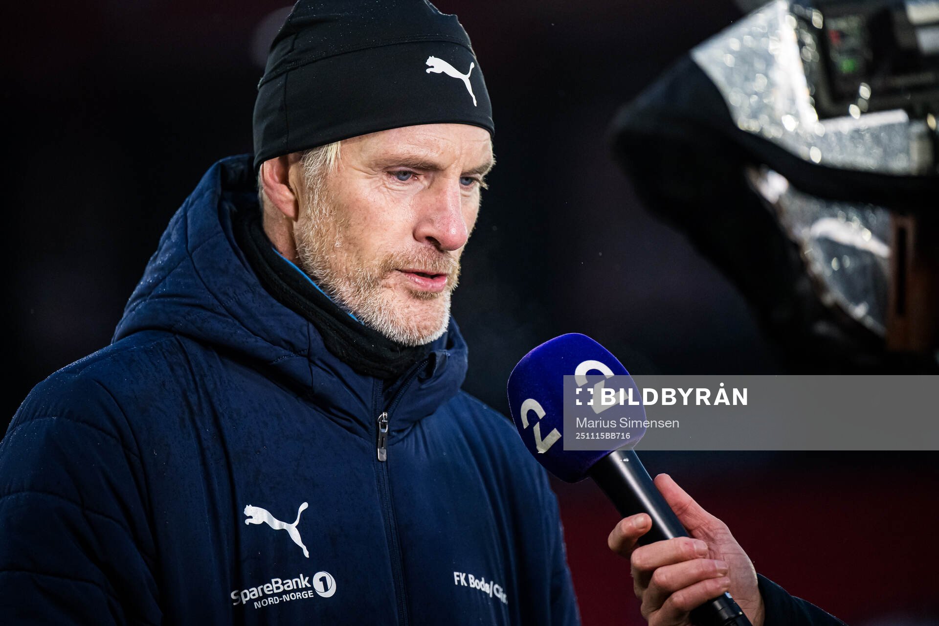 Head coach Cato Andre Hansen of Bodø/Glimt