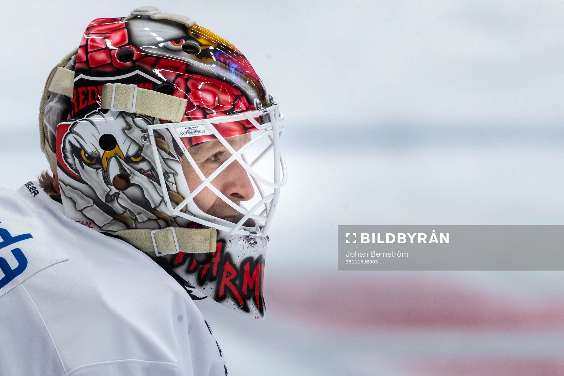 Malmö Redhawks målvakt Daniel Marmenlind