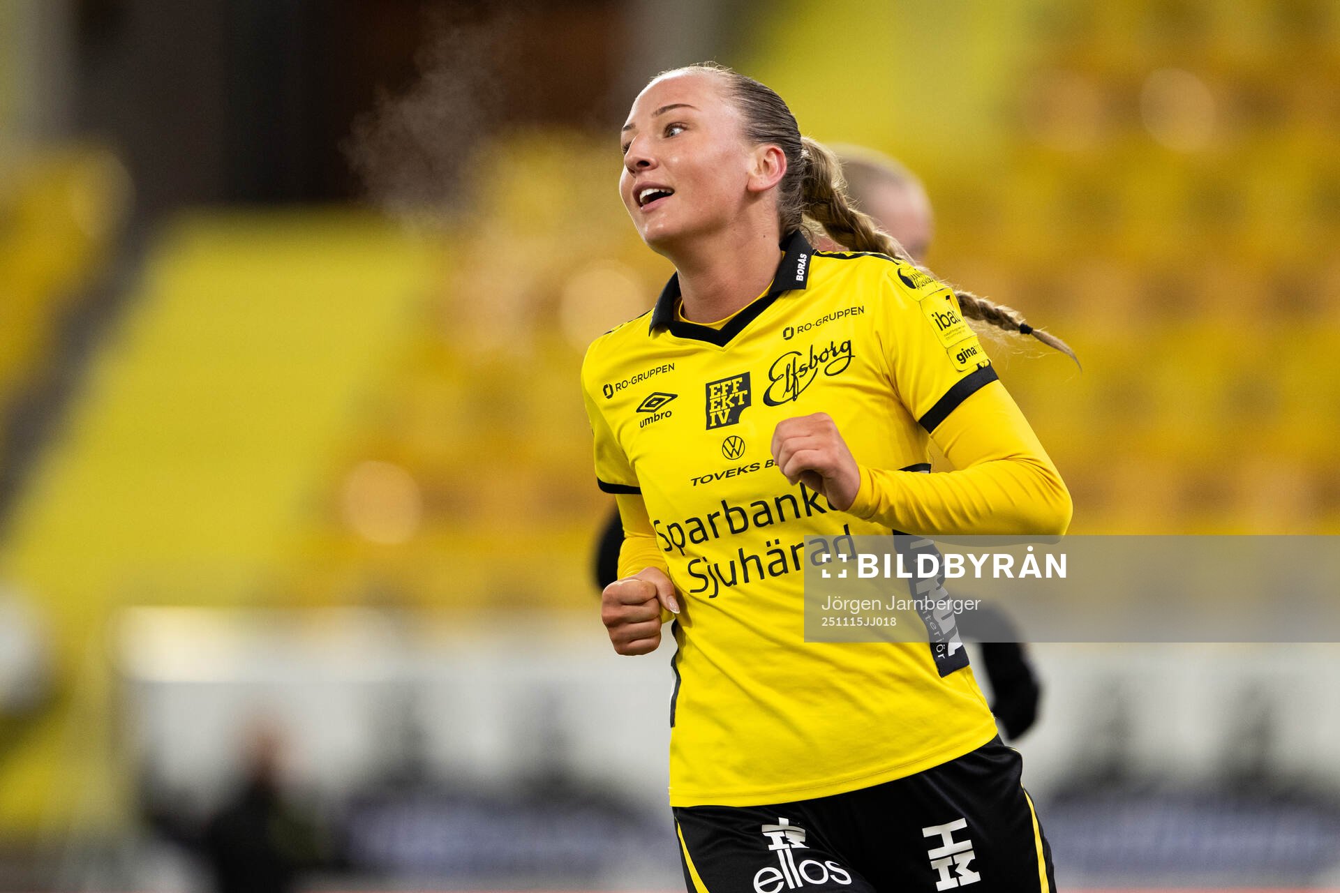 Elfsborgs Stina Jensen jublar