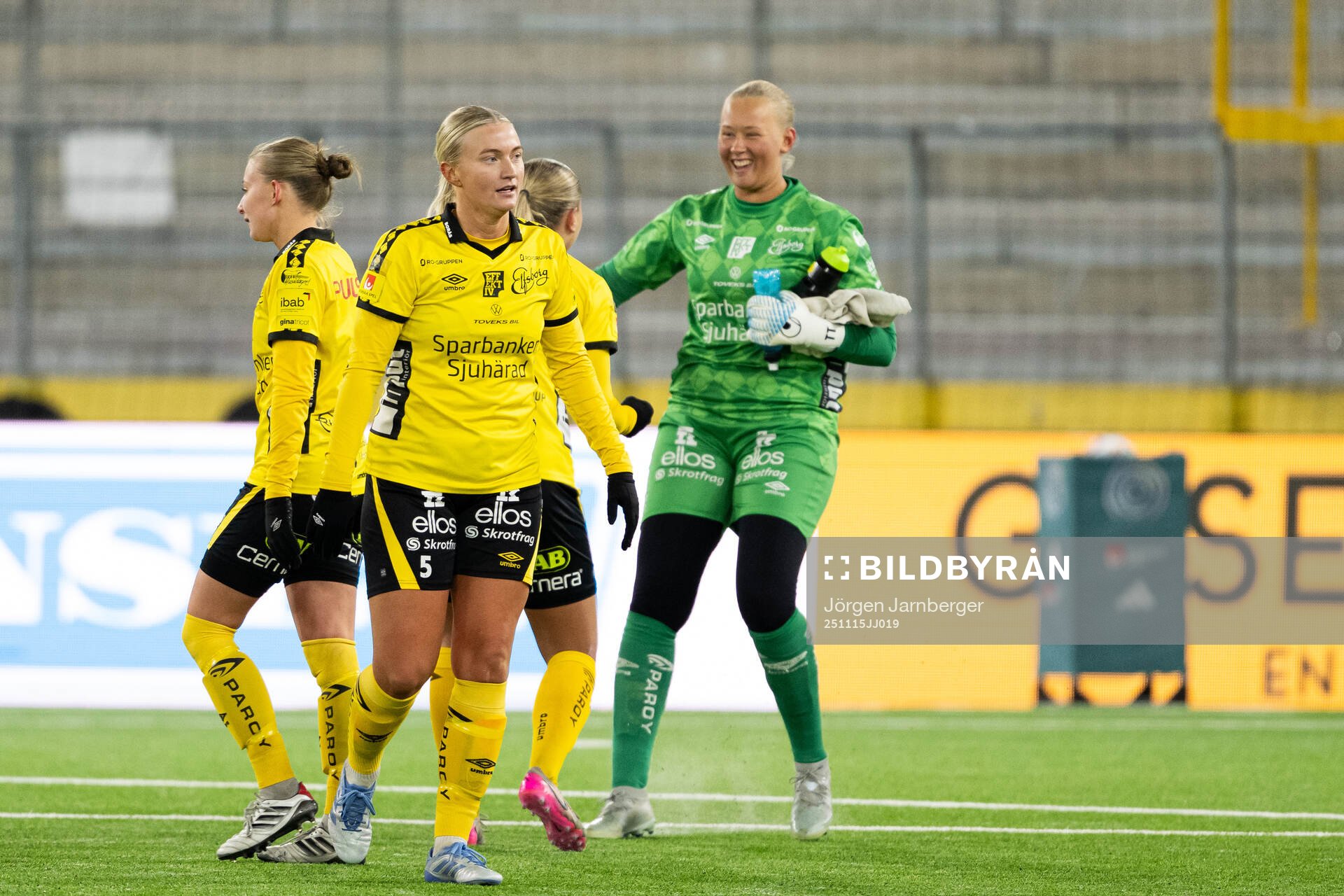 Elfsborgs spelare jublar