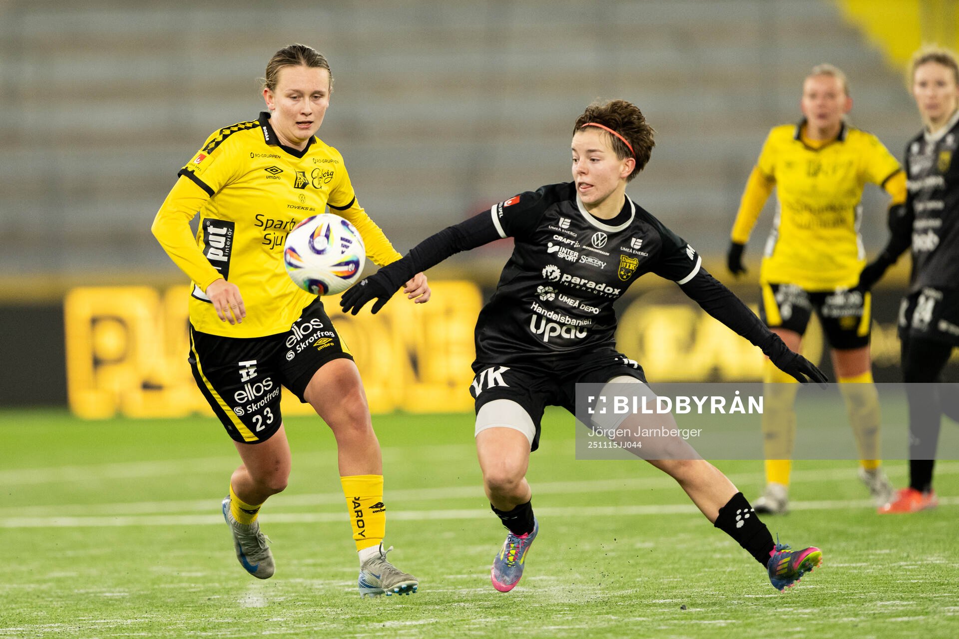 Elfsborgs Ellen Nilsson och Umeås Isabelle Goldmann