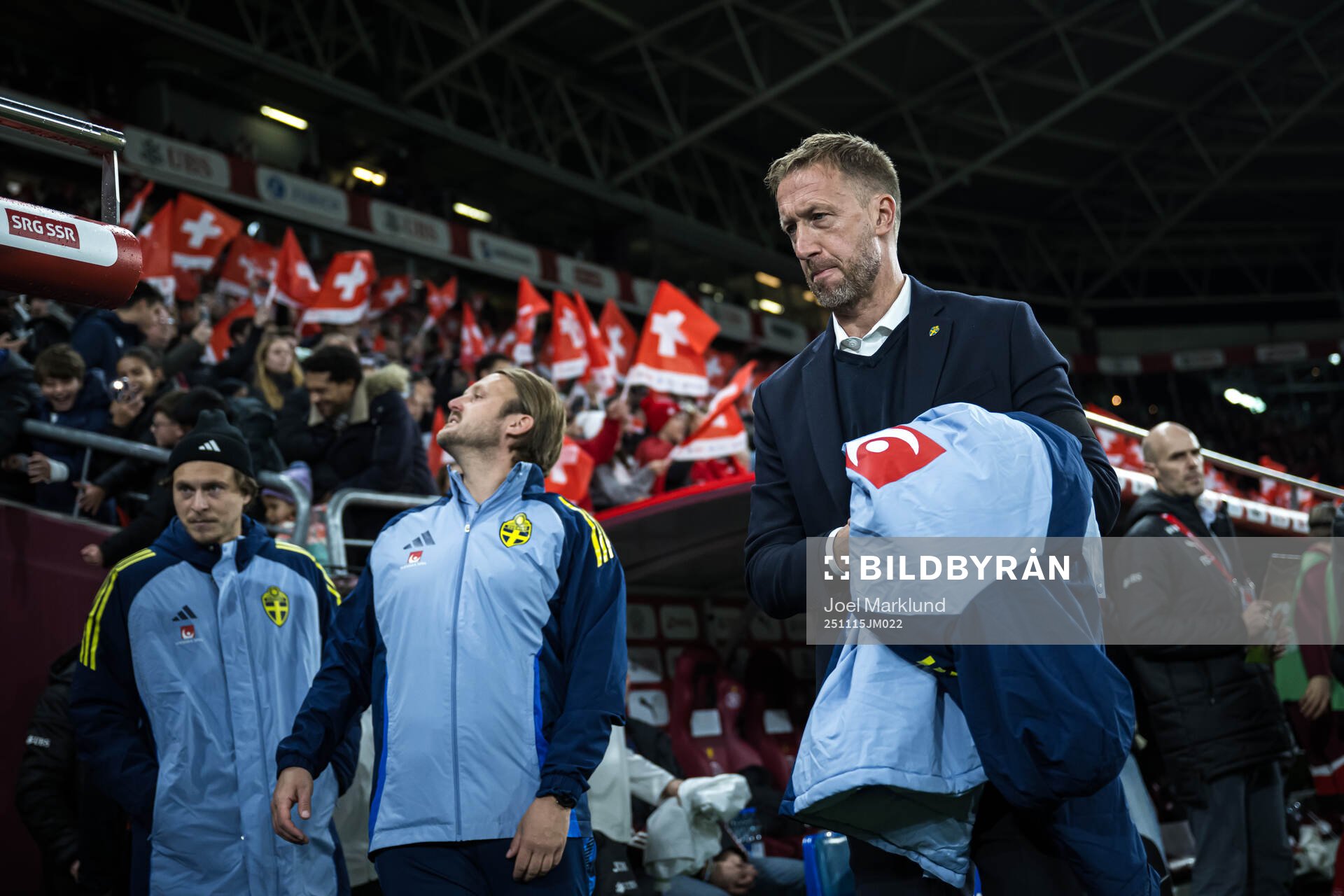 Head coach Graham Potter of Sweden