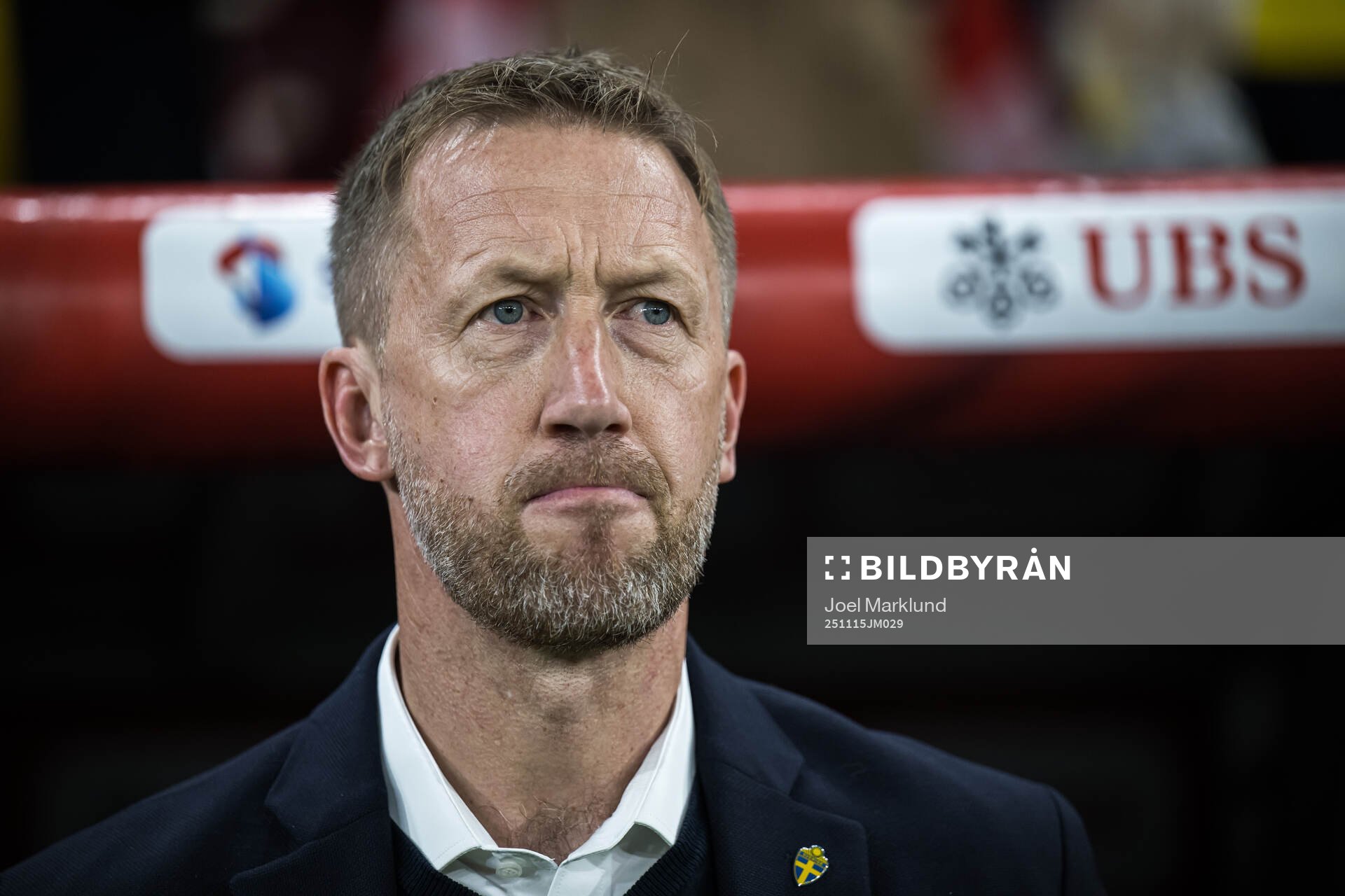 Head coach Graham Potter of Sweden