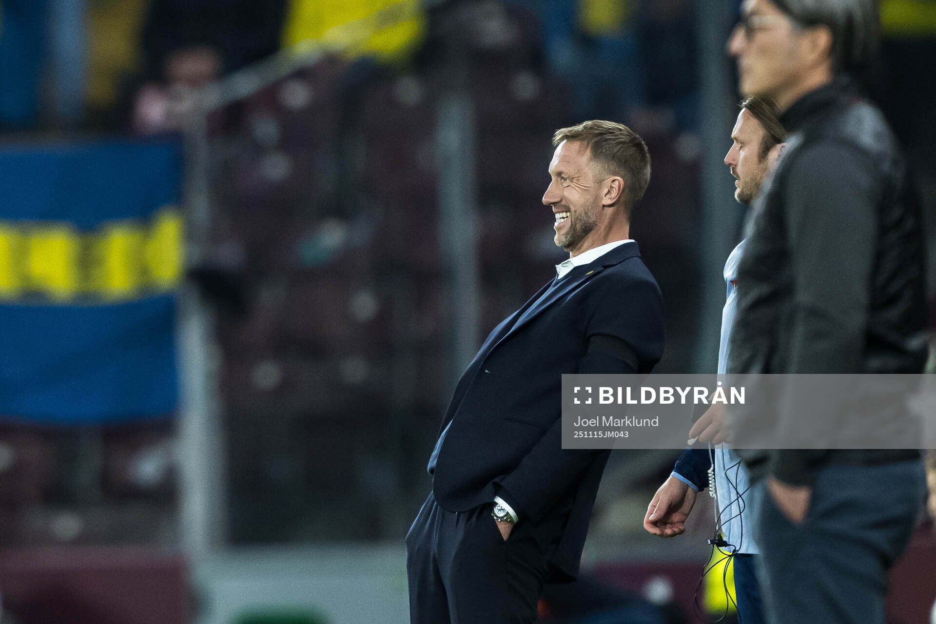 Head coach Graham Potter of Sweden