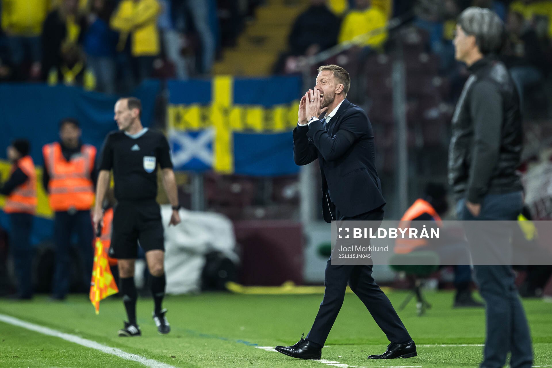 Head coach Graham Potter of Sweden