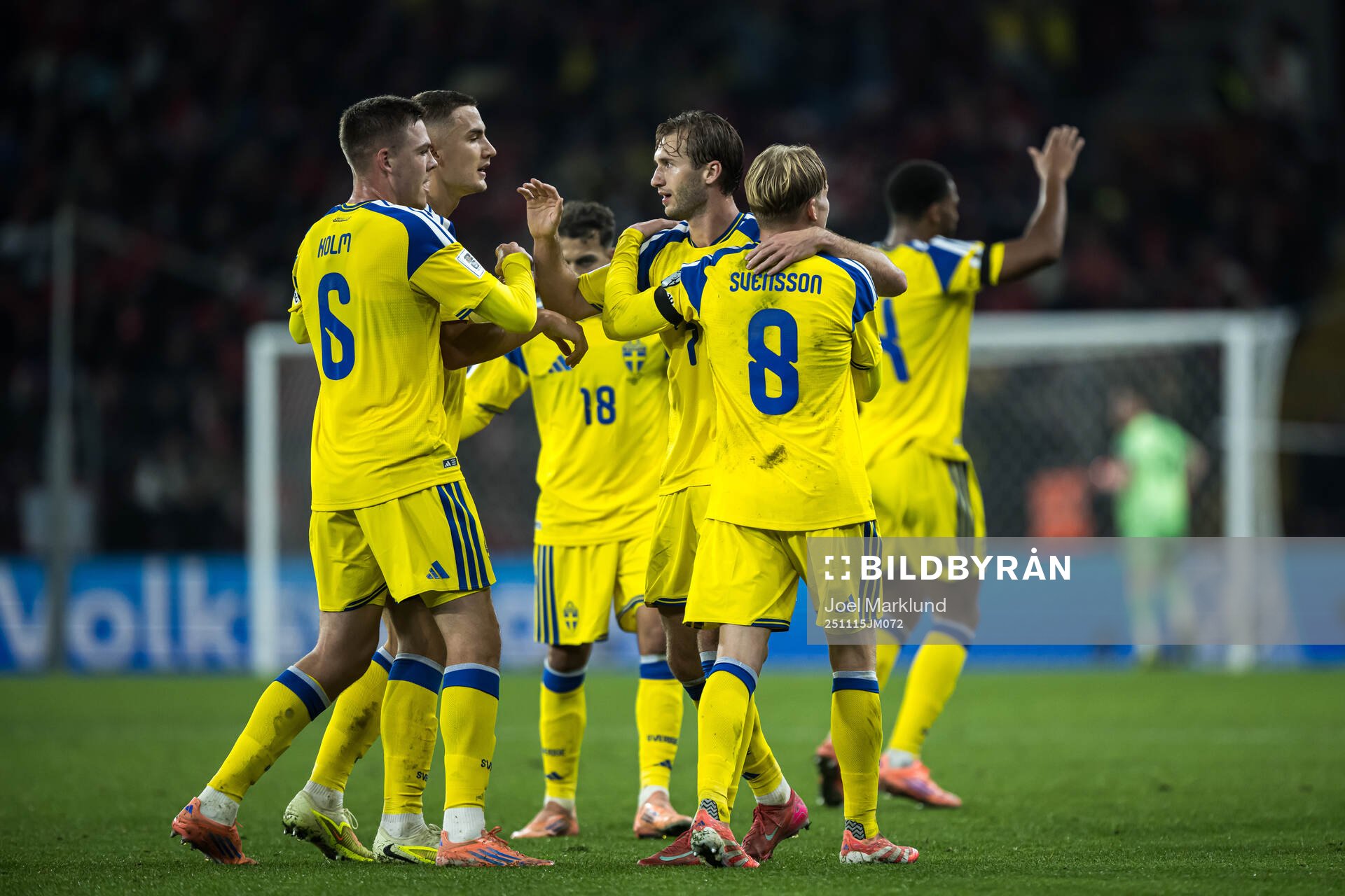 Emil Holm ,Benjamin Nygren and Daniel Svensson of Sweden