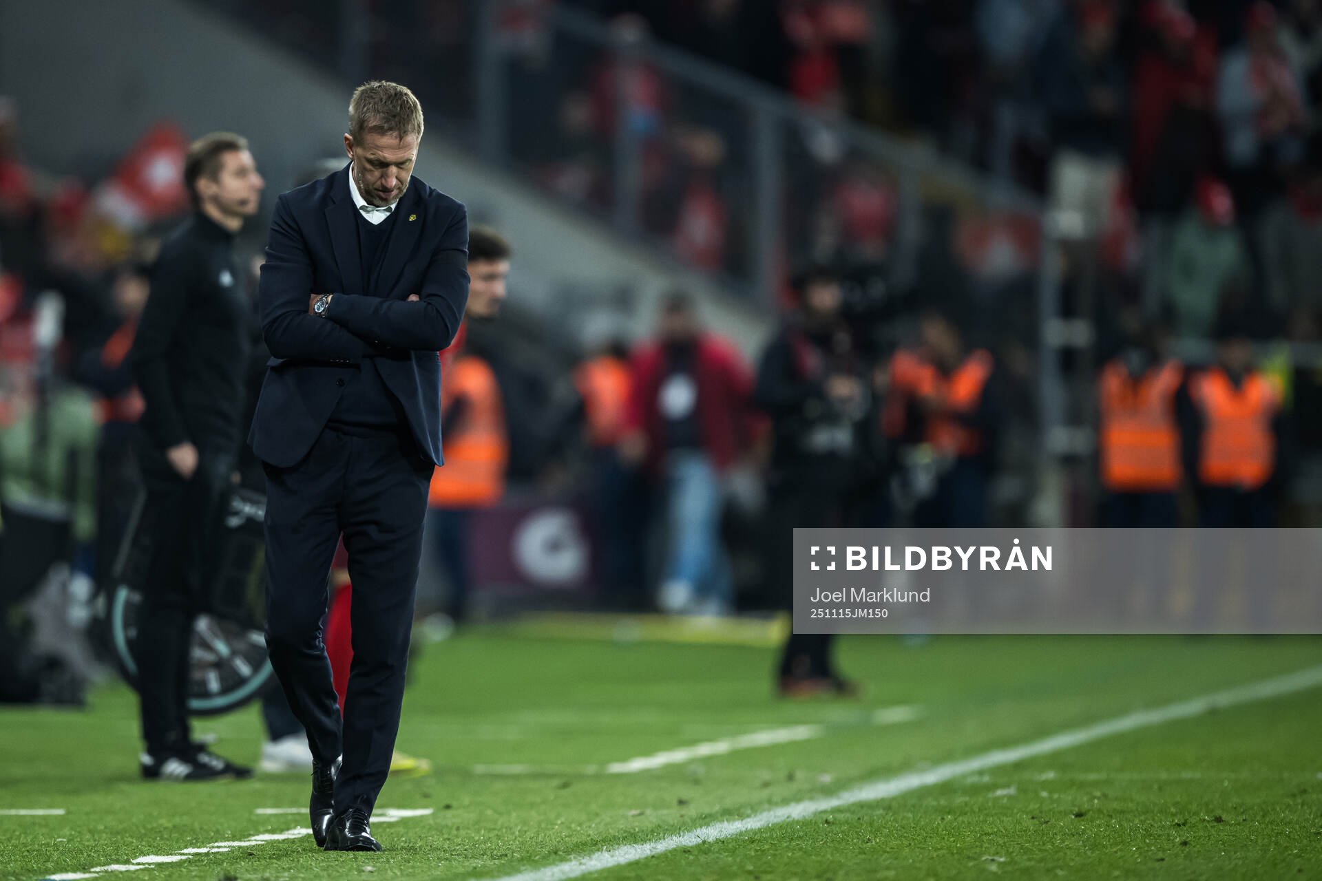 Head coach Graham Potter of Sweden