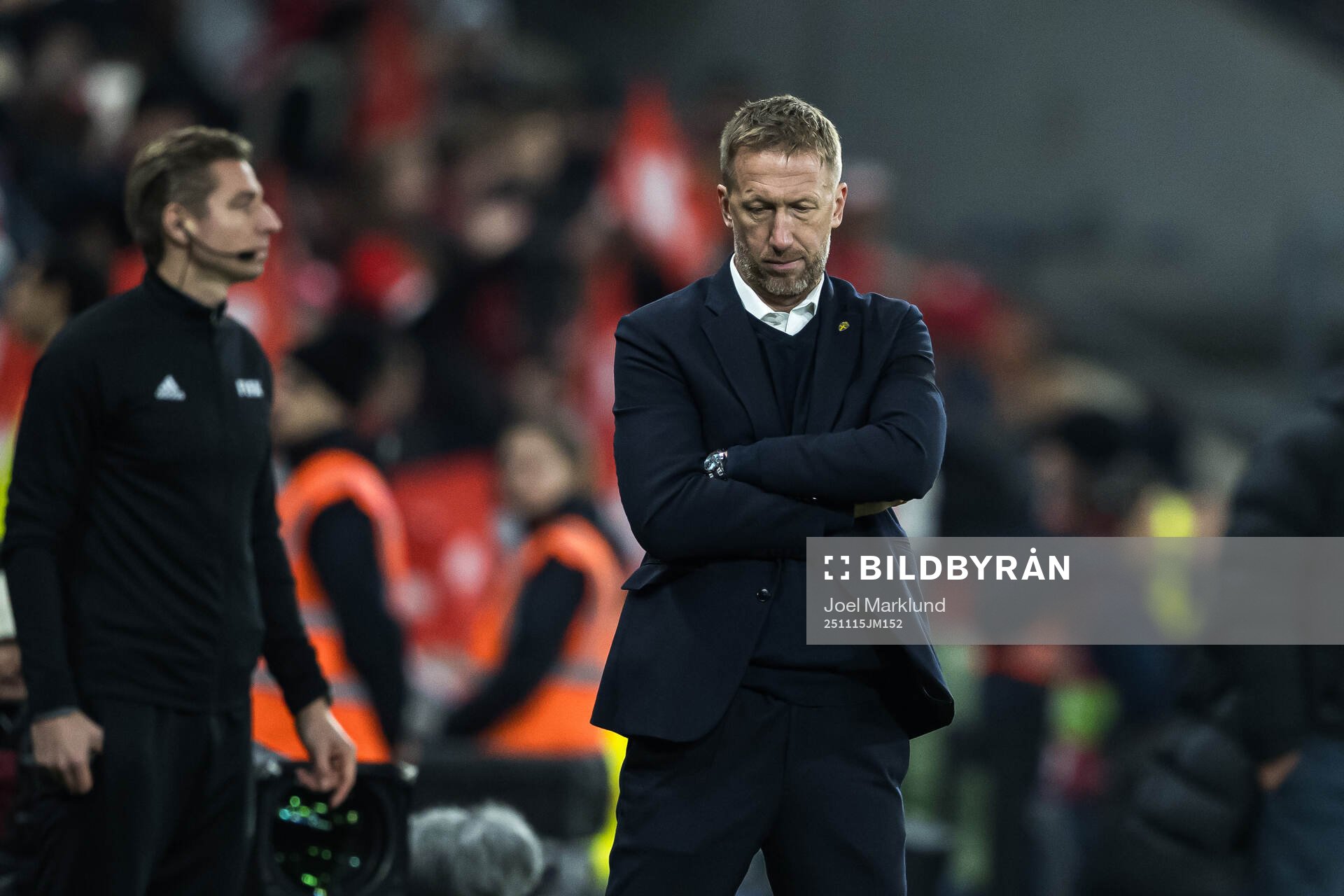 Head coach Graham Potter of Sweden