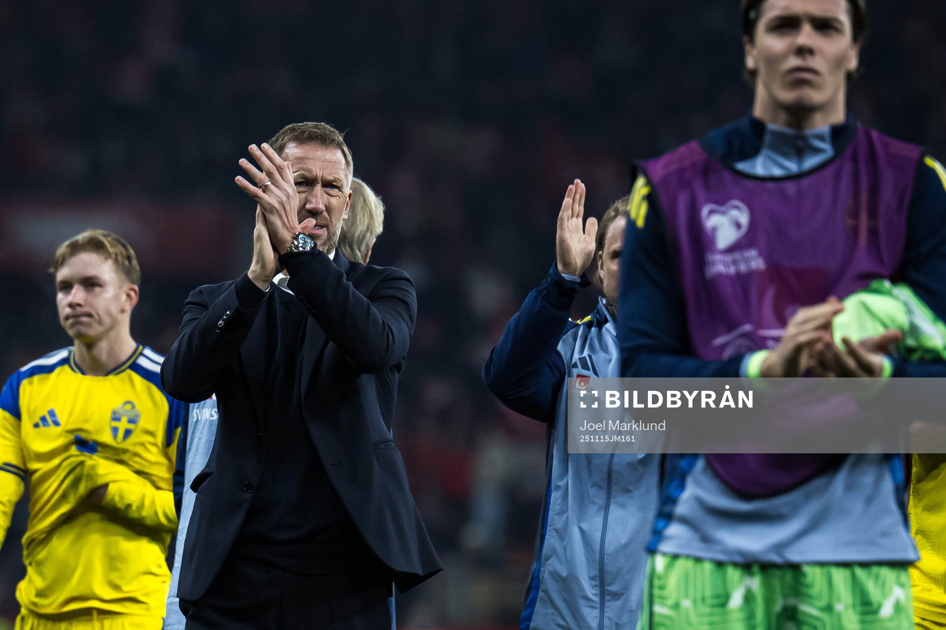 Head coach Graham Potter of Sweden