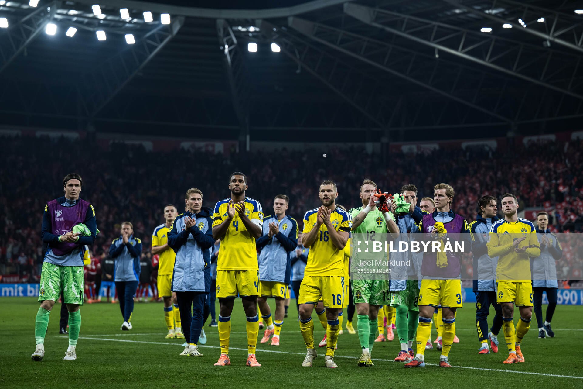 Goalkeeper Jacob Widell Zetterström, Isak Hien , Jesper