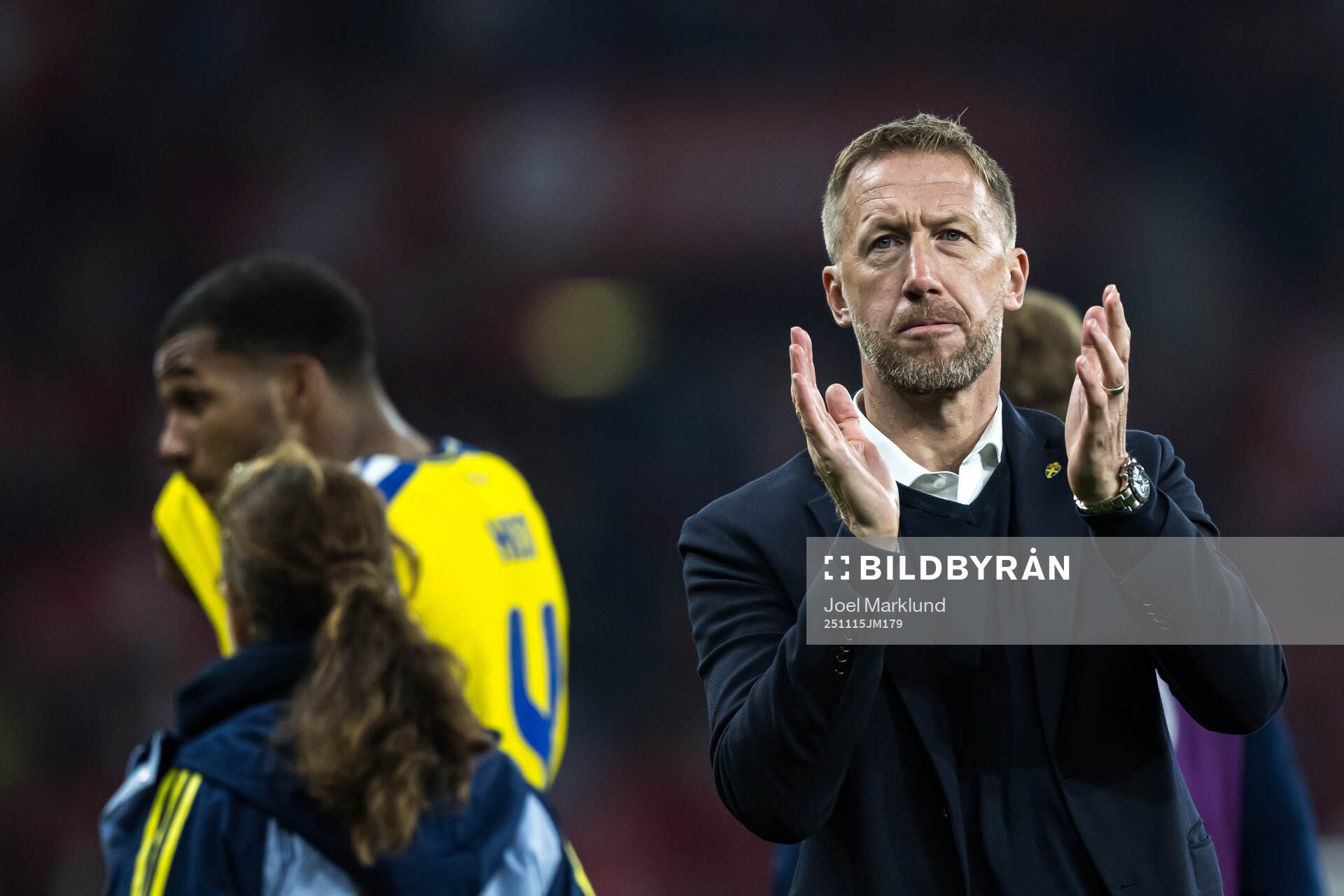 Head coach Graham Potter of Sweden
