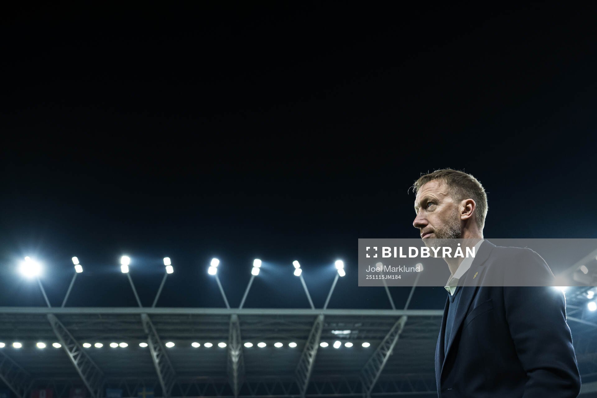 Head coach Graham Potter of Sweden
