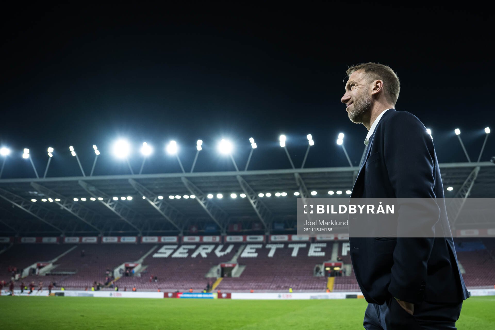 Head coach Graham Potter of Sweden