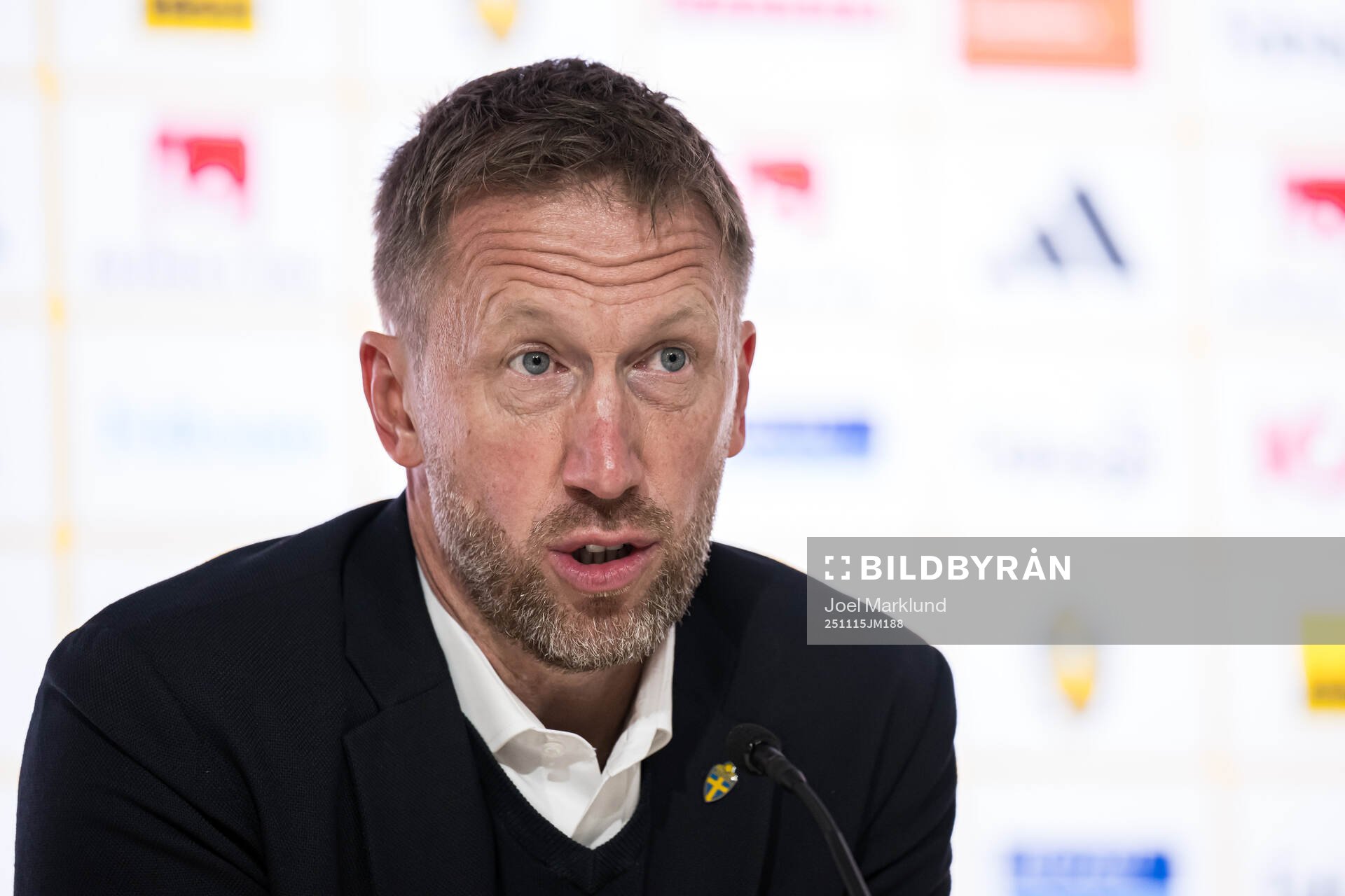 Head coach Graham Potter of Sweden