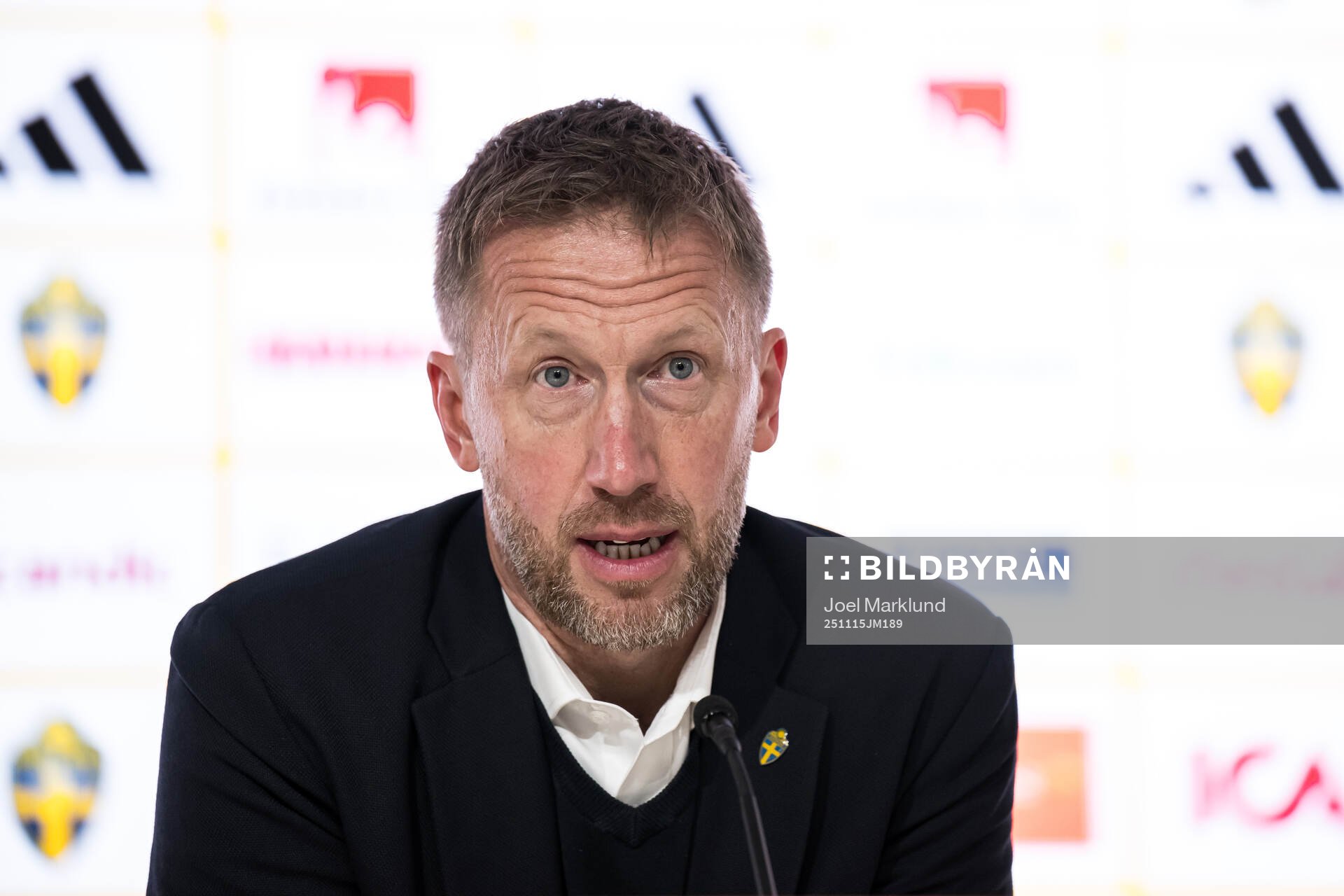 Head coach Graham Potter of Sweden