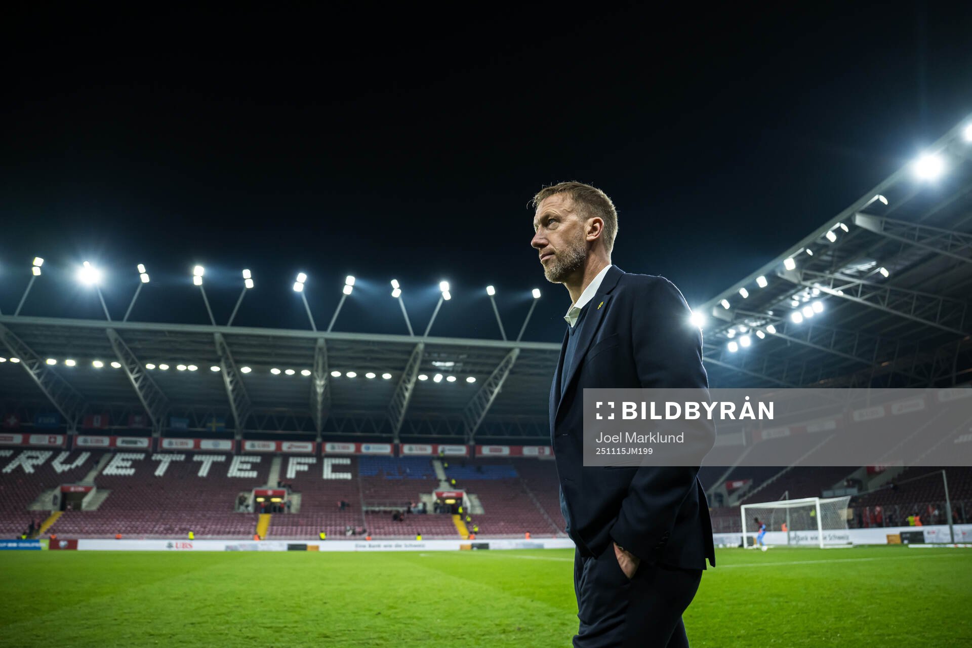 Head coach Graham Potter of Sweden