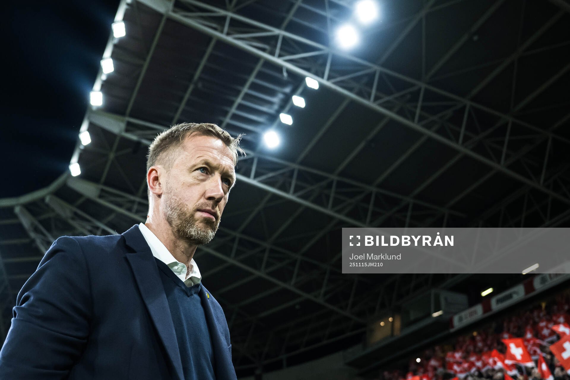 Head coach Graham Potter of Sweden