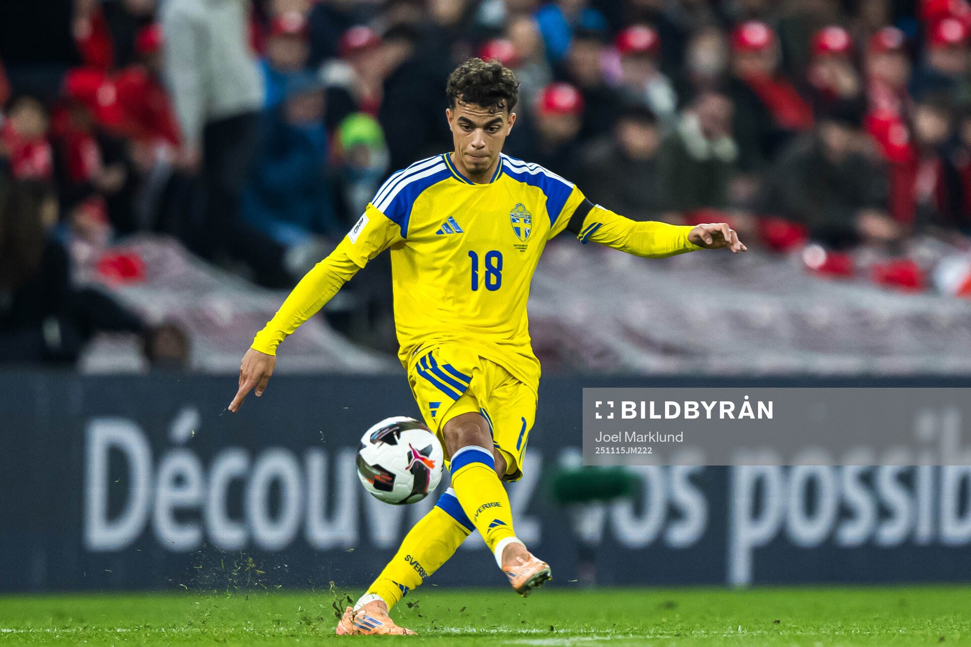 Yasin Ayari of Sweden