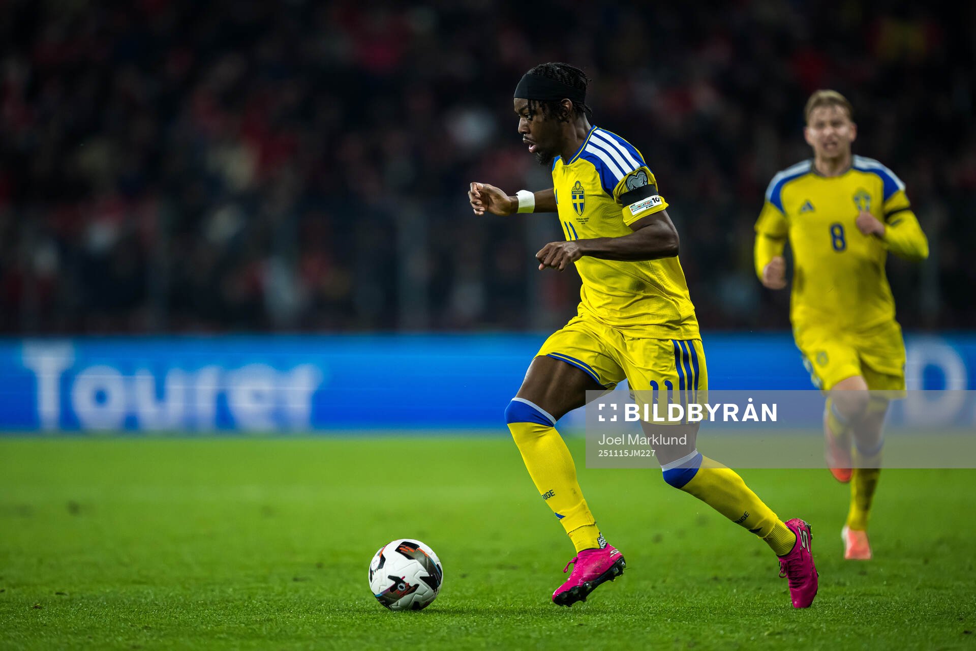 Anthony Elanga of Sweden