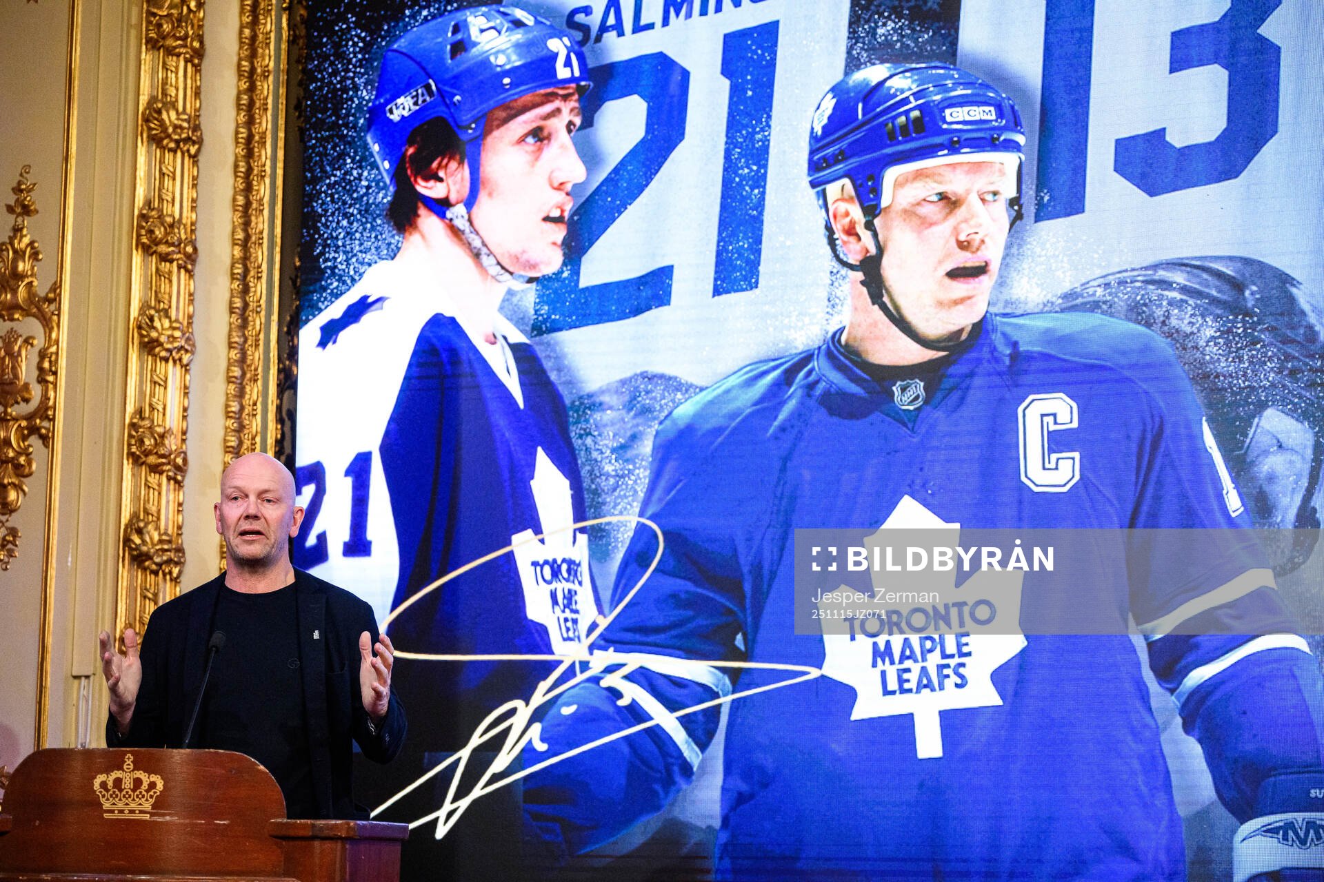 Mats Sundin has been awarded the inaugural Börje Salming