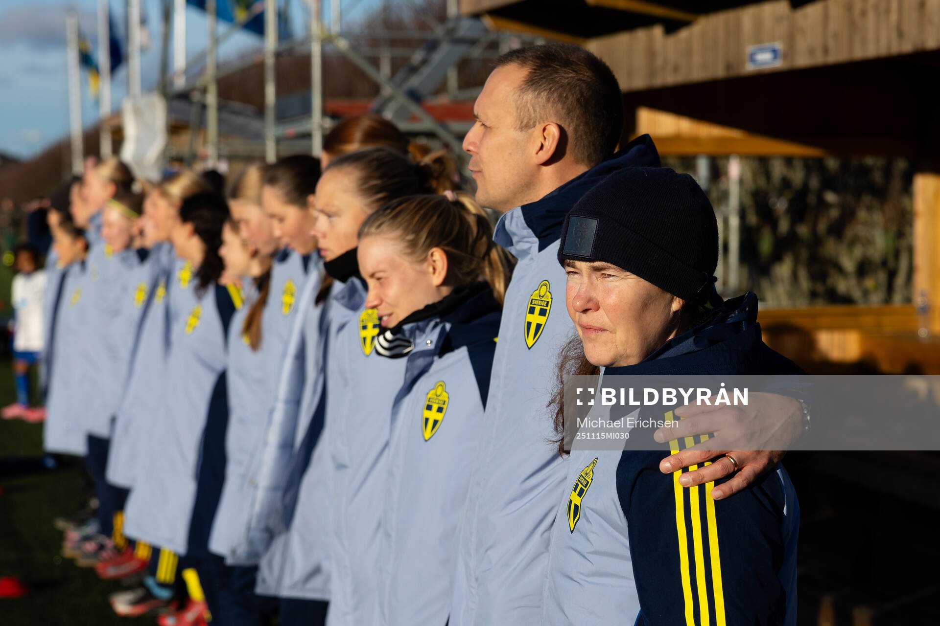 Sveriges förbundskapten Lotta Hellenberg