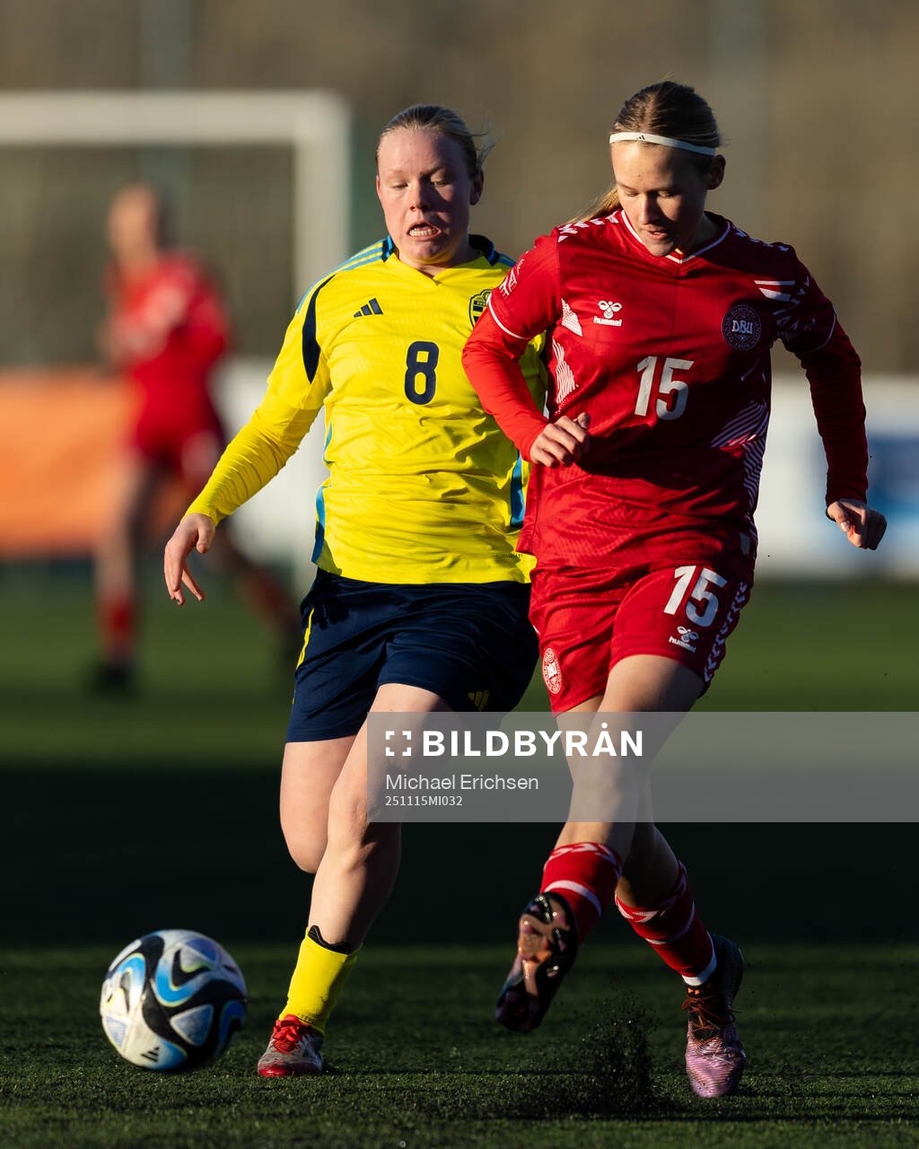 Sveriges Wilma Duvemo och Danmarks Lærke Marie Tornberg