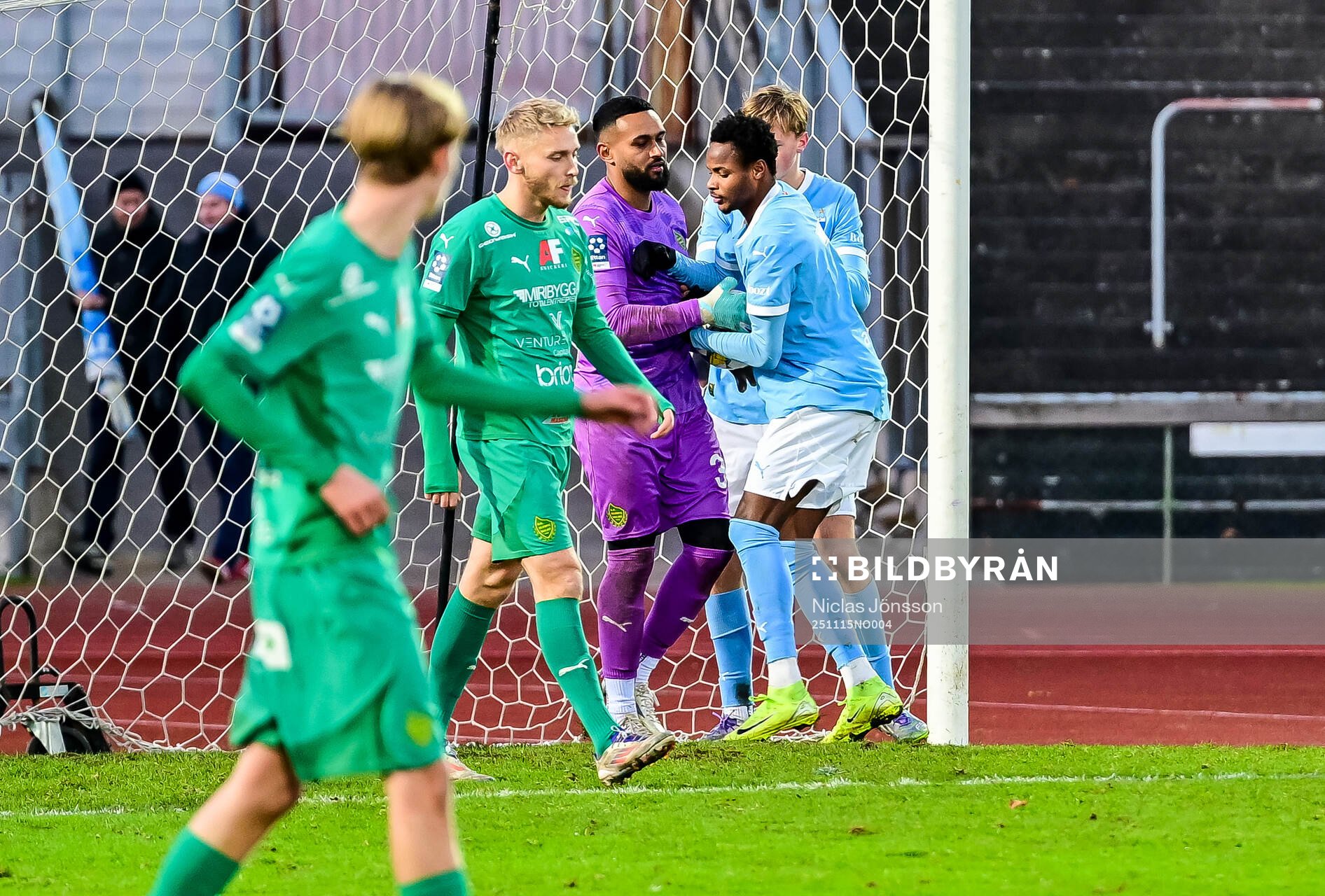 Malmös FF Yassin Mohammed jublar