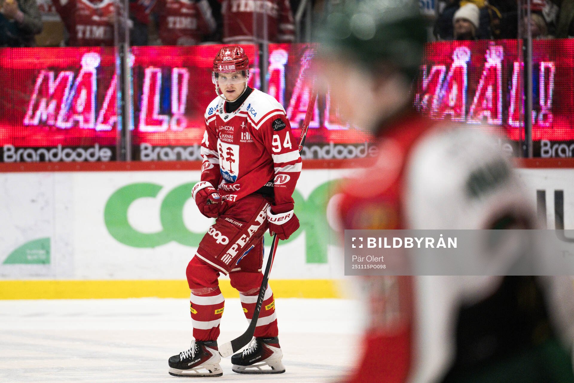 Timrås Sebastian Hartmann jublar