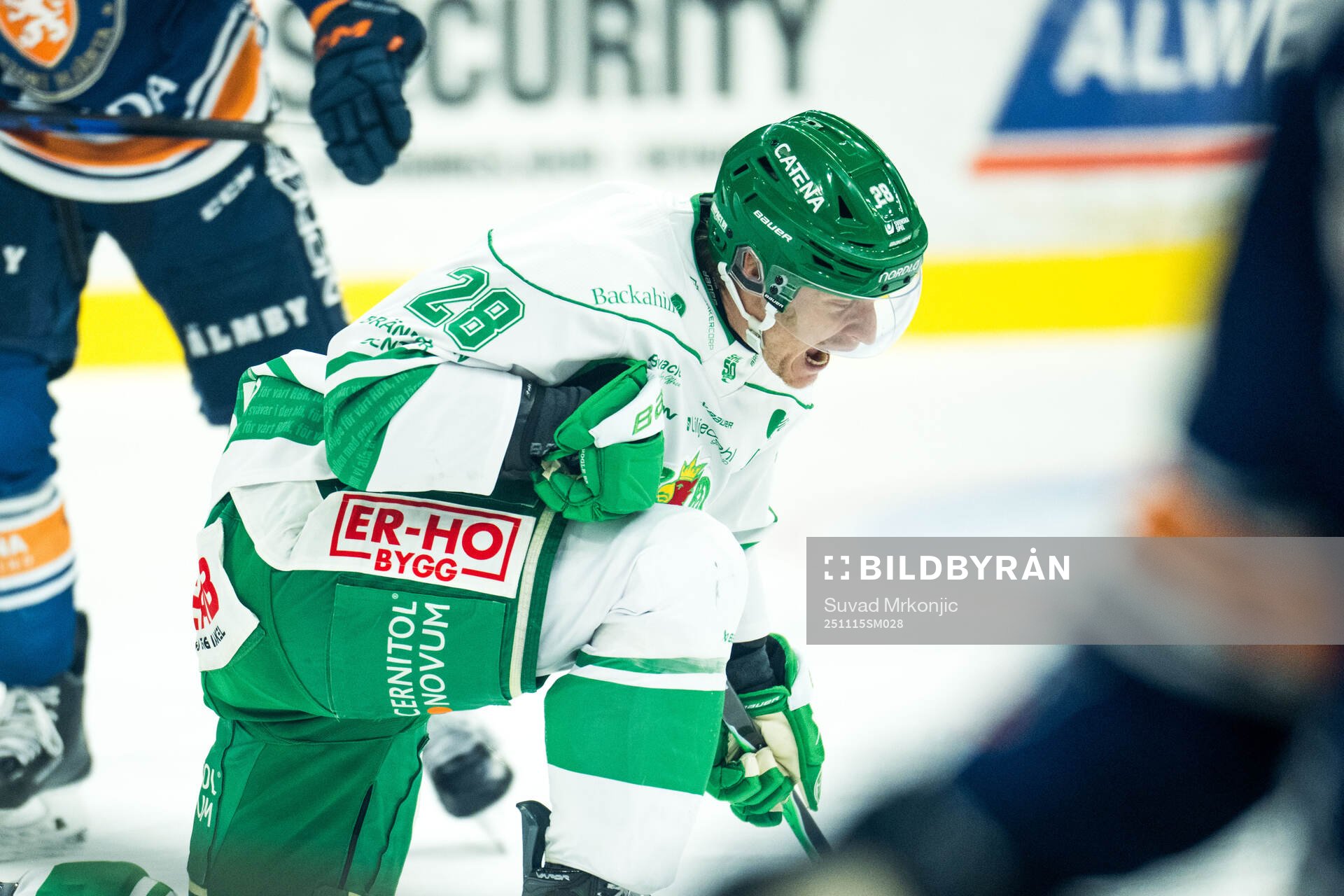 Rögles Anton Bengtsson har ont
