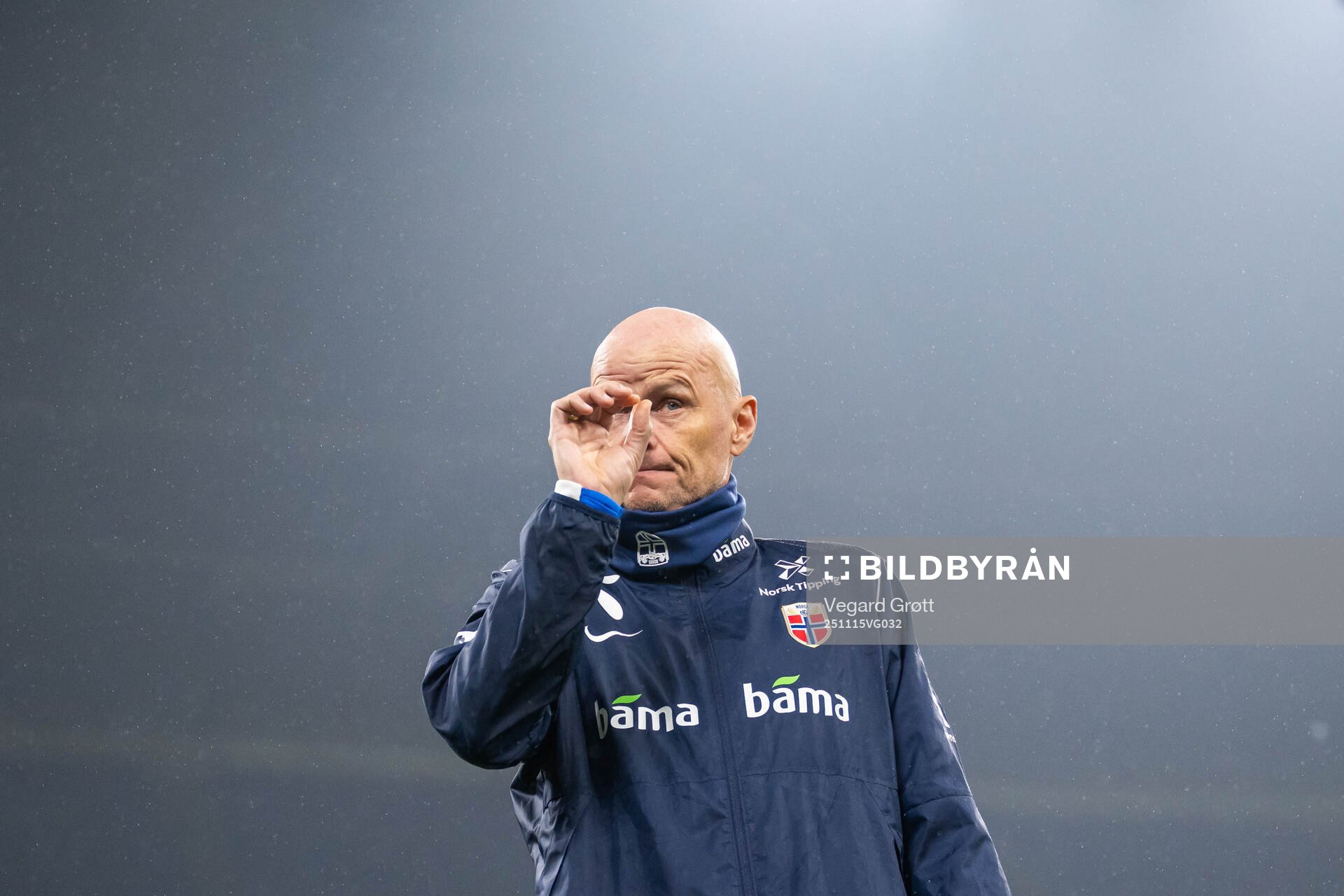 Ståle Solbakken, head coach of the Norwegian national