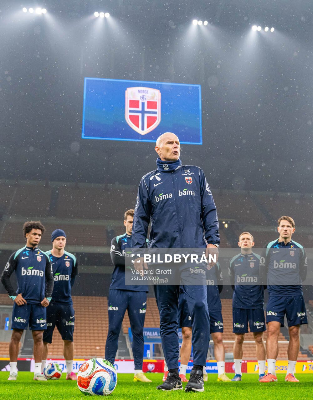 Ståle Solbakken, head coach of the Norwegian national